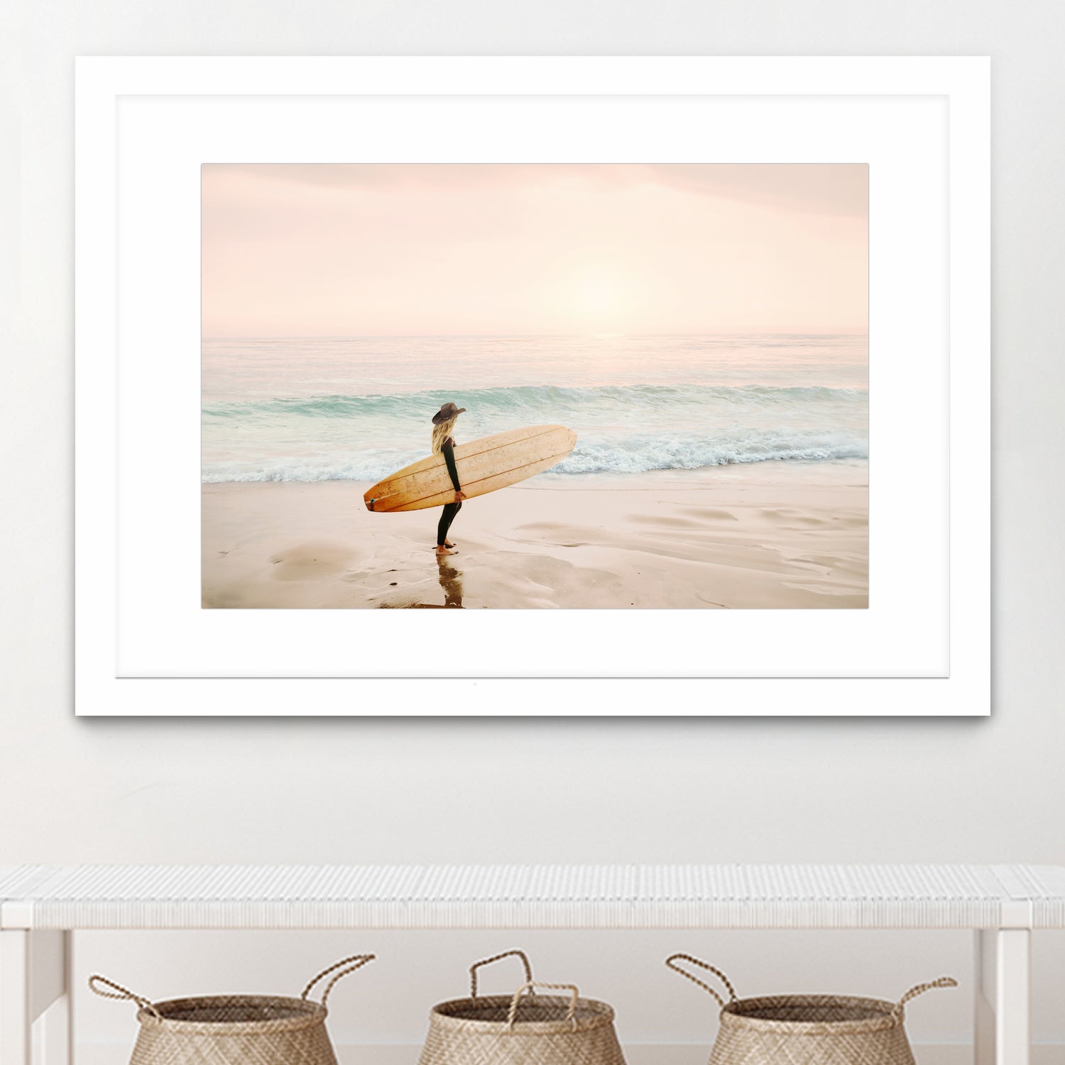 Surfer Cowgirl by Kathrin Pienaar on GIANT ART - outdoor landscape outdoor