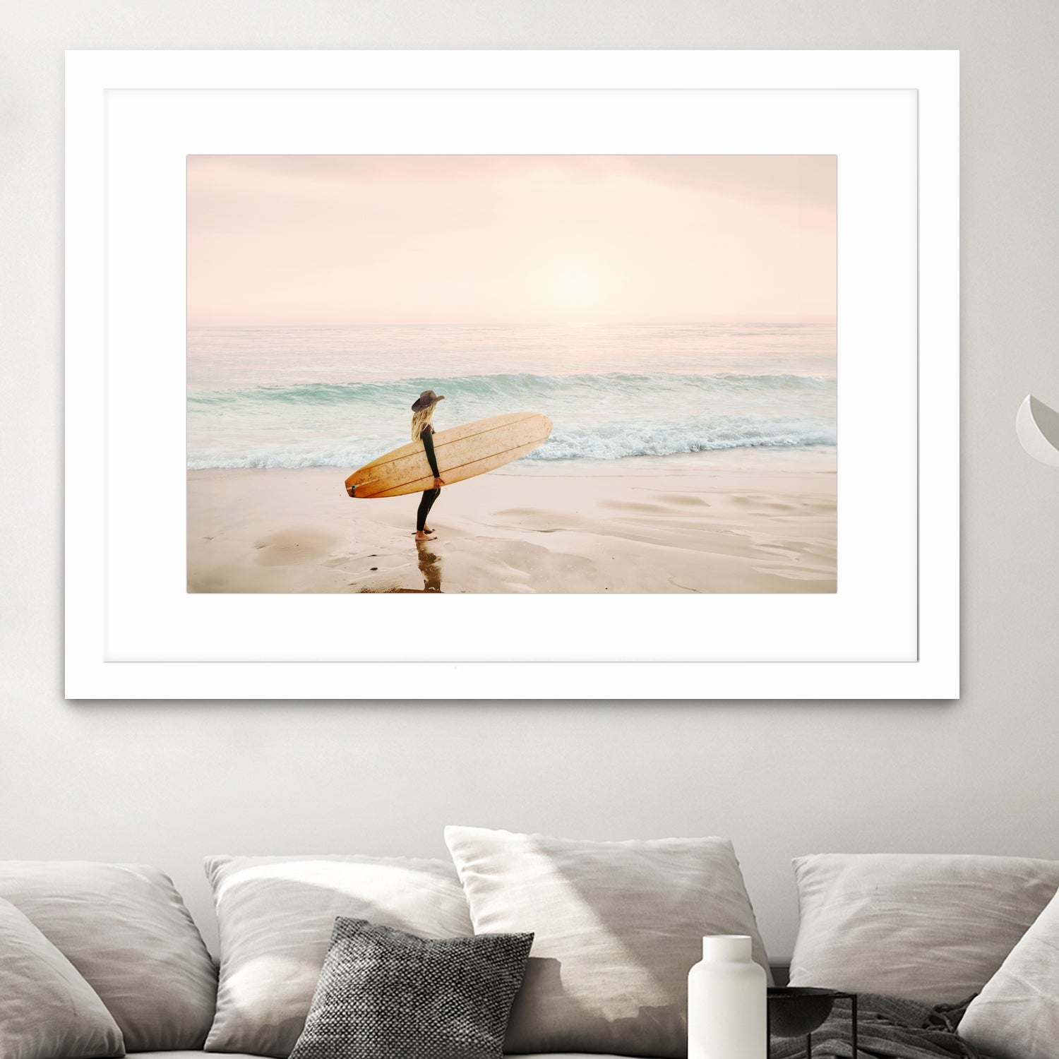 Surfer Cowgirl by Kathrin Pienaar on GIANT ART - outdoor landscape outdoor