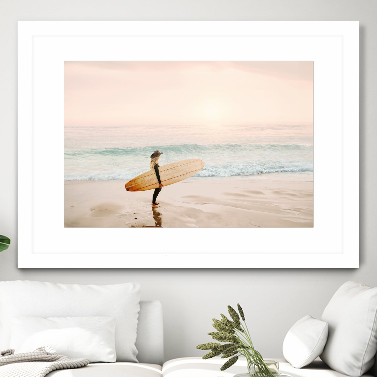 Surfer Cowgirl by Kathrin Pienaar on GIANT ART - outdoor landscape outdoor