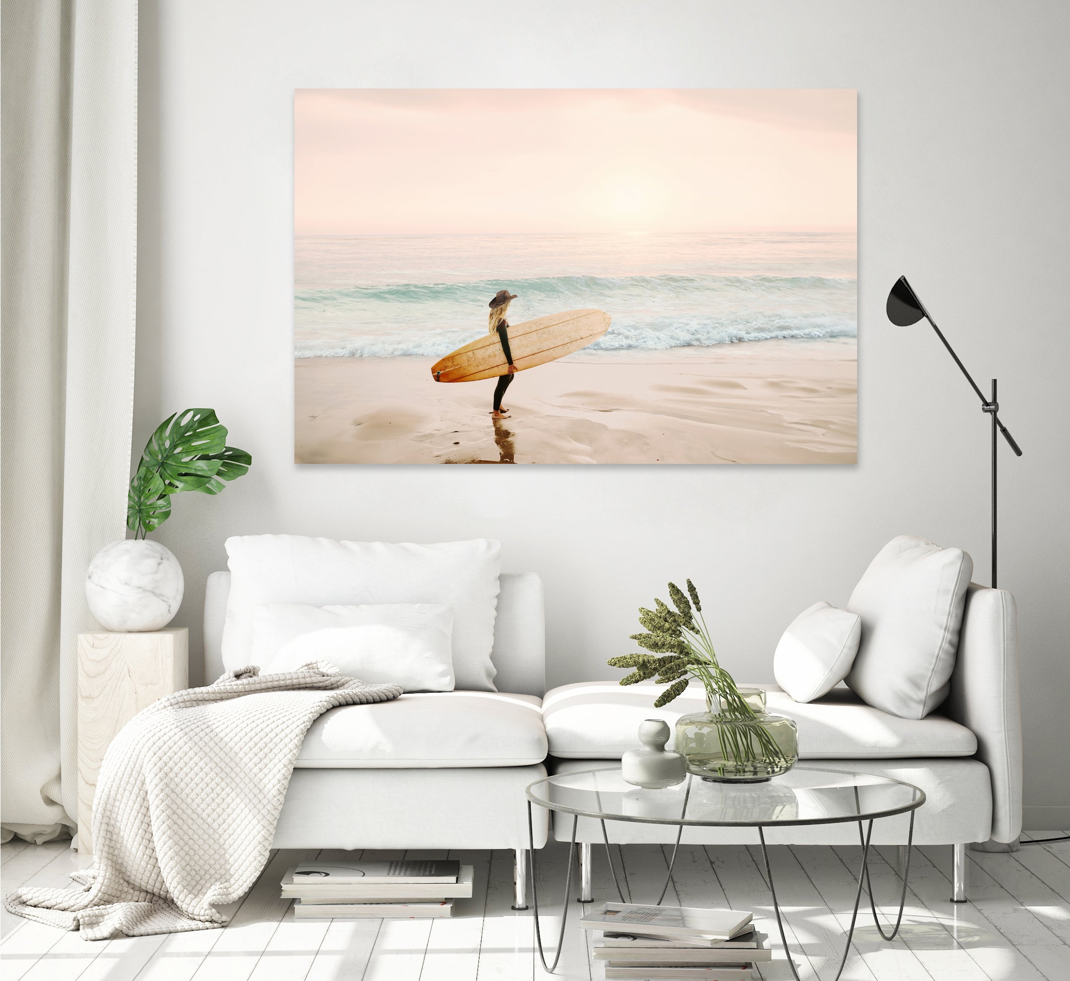 Surfer Cowgirl by Kathrin Pienaar on GIANT ART - outdoor landscape outdoor