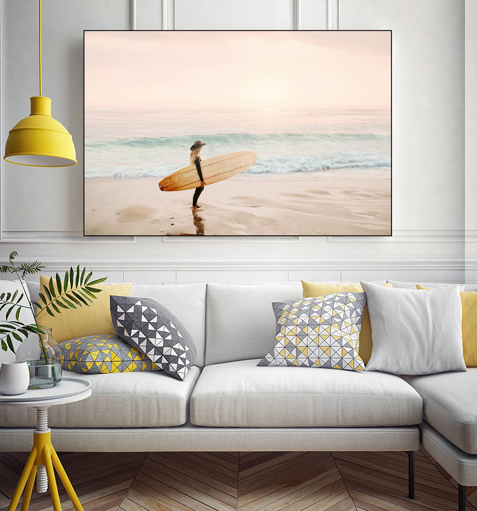 Surfer Cowgirl by Kathrin Pienaar on GIANT ART - outdoor landscape outdoor