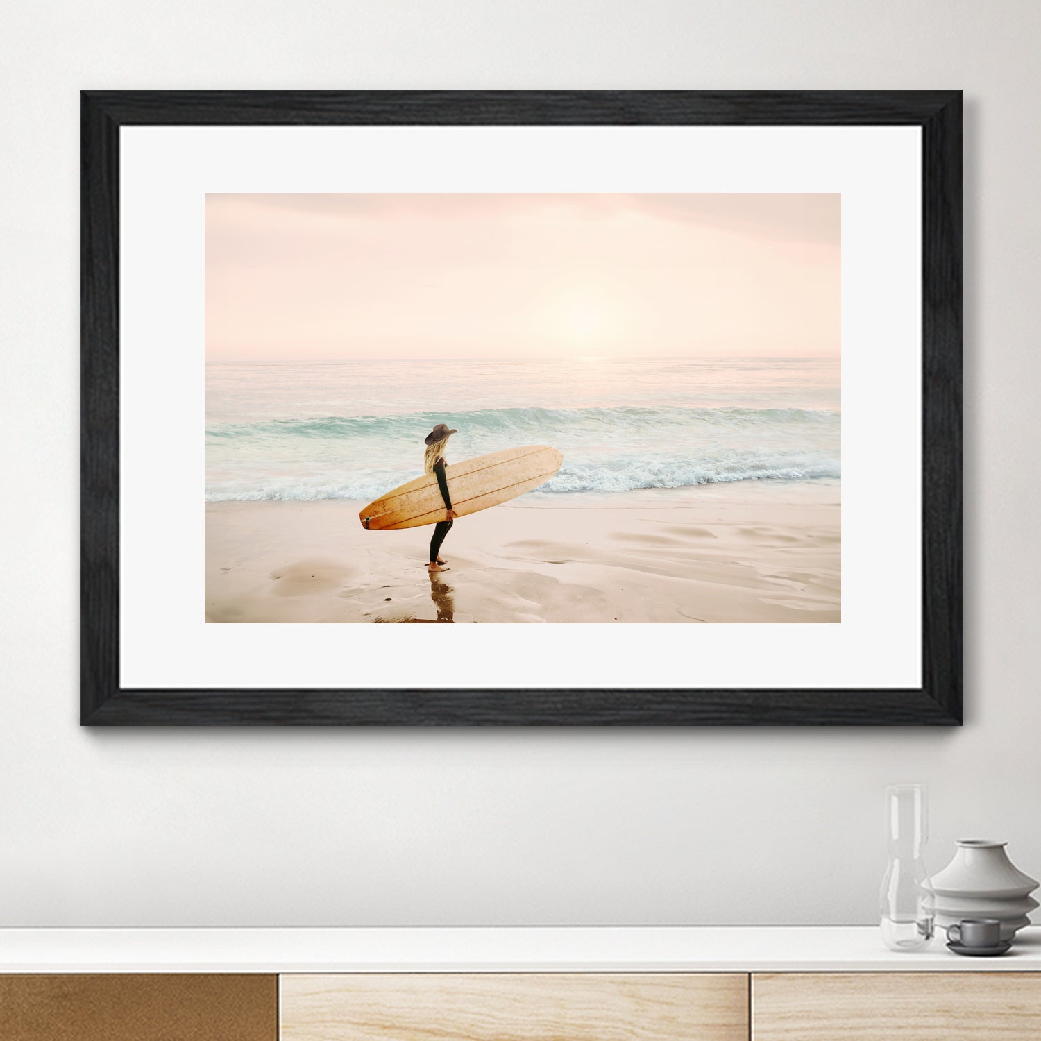 Surfer Cowgirl by Kathrin Pienaar on GIANT ART - outdoor landscape outdoor