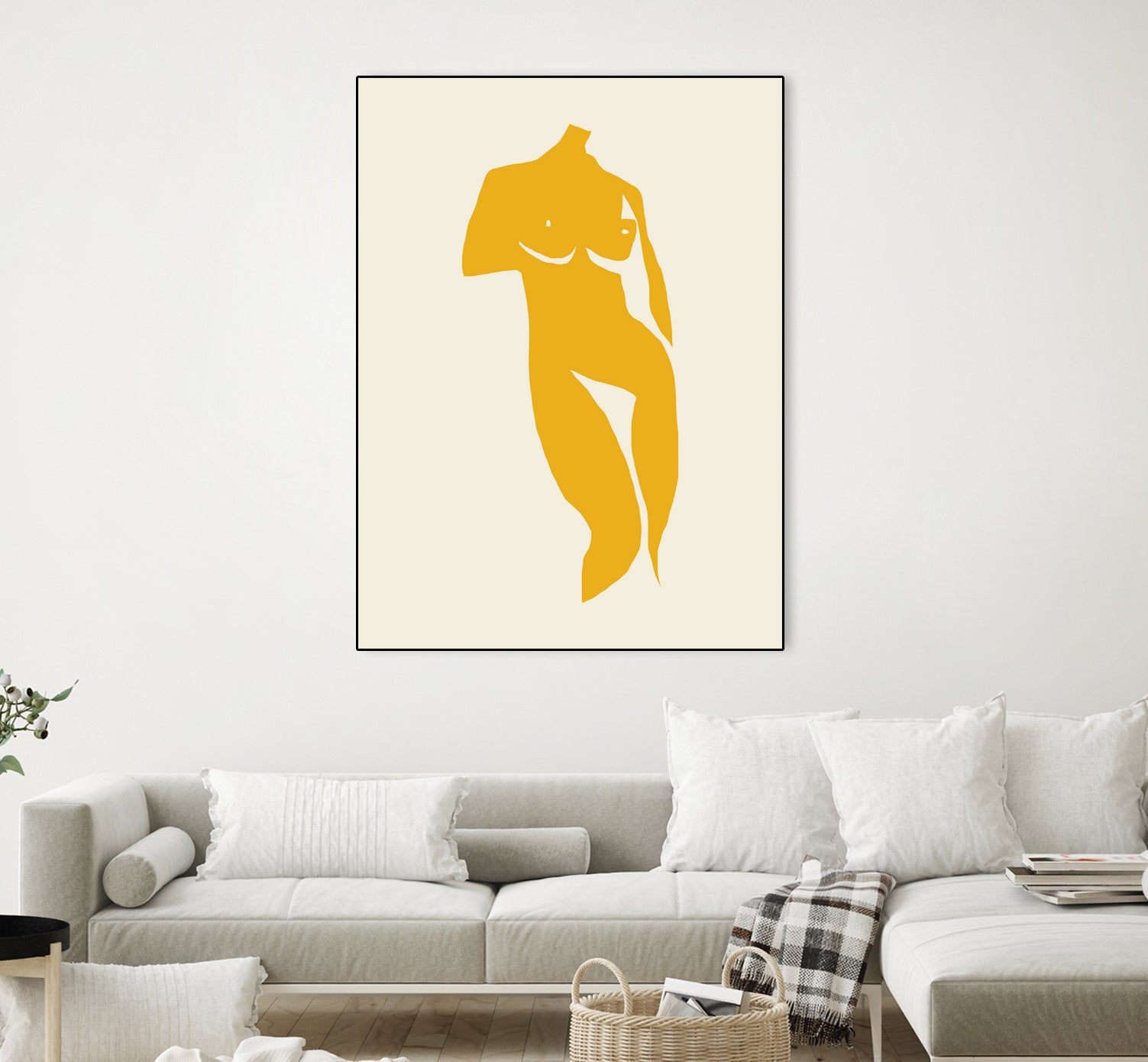 Silhouette Grace by Little Dean on GIANT ART - modern art figurative modern art