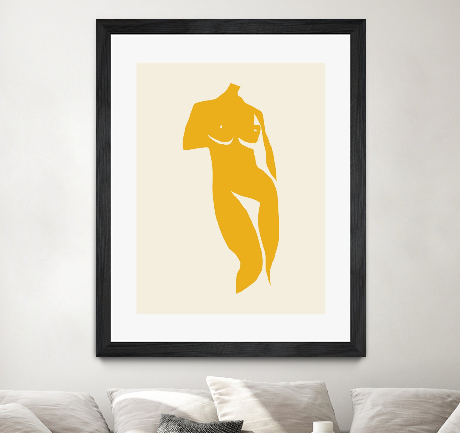 Silhouette Grace by Little Dean on GIANT ART - modern art figurative modern art