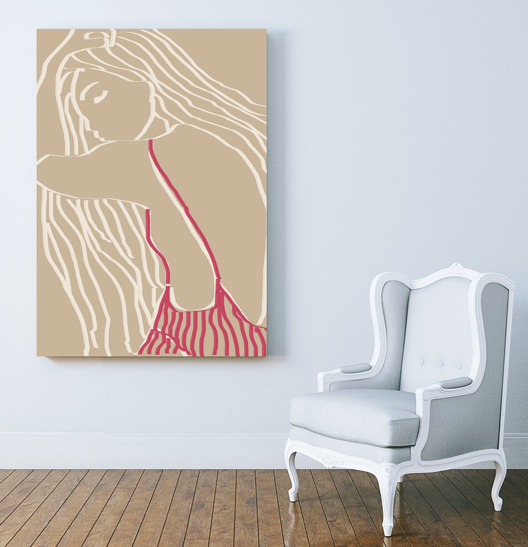 The summer girl by THE MIUUS STUDIO on GIANT ART - figurative drawing