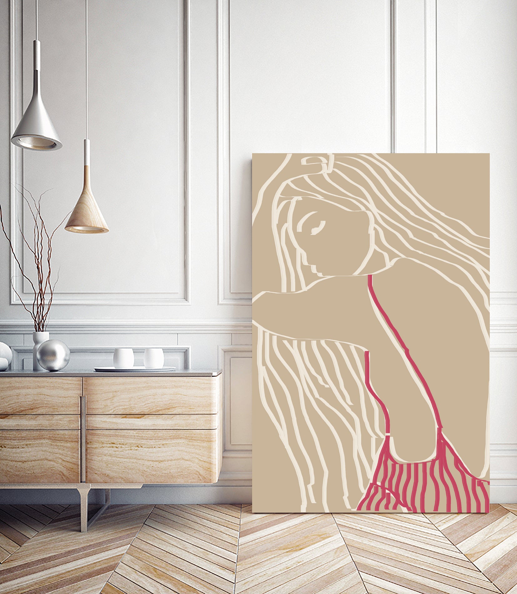 The summer girl by THE MIUUS STUDIO on GIANT ART - figurative drawing