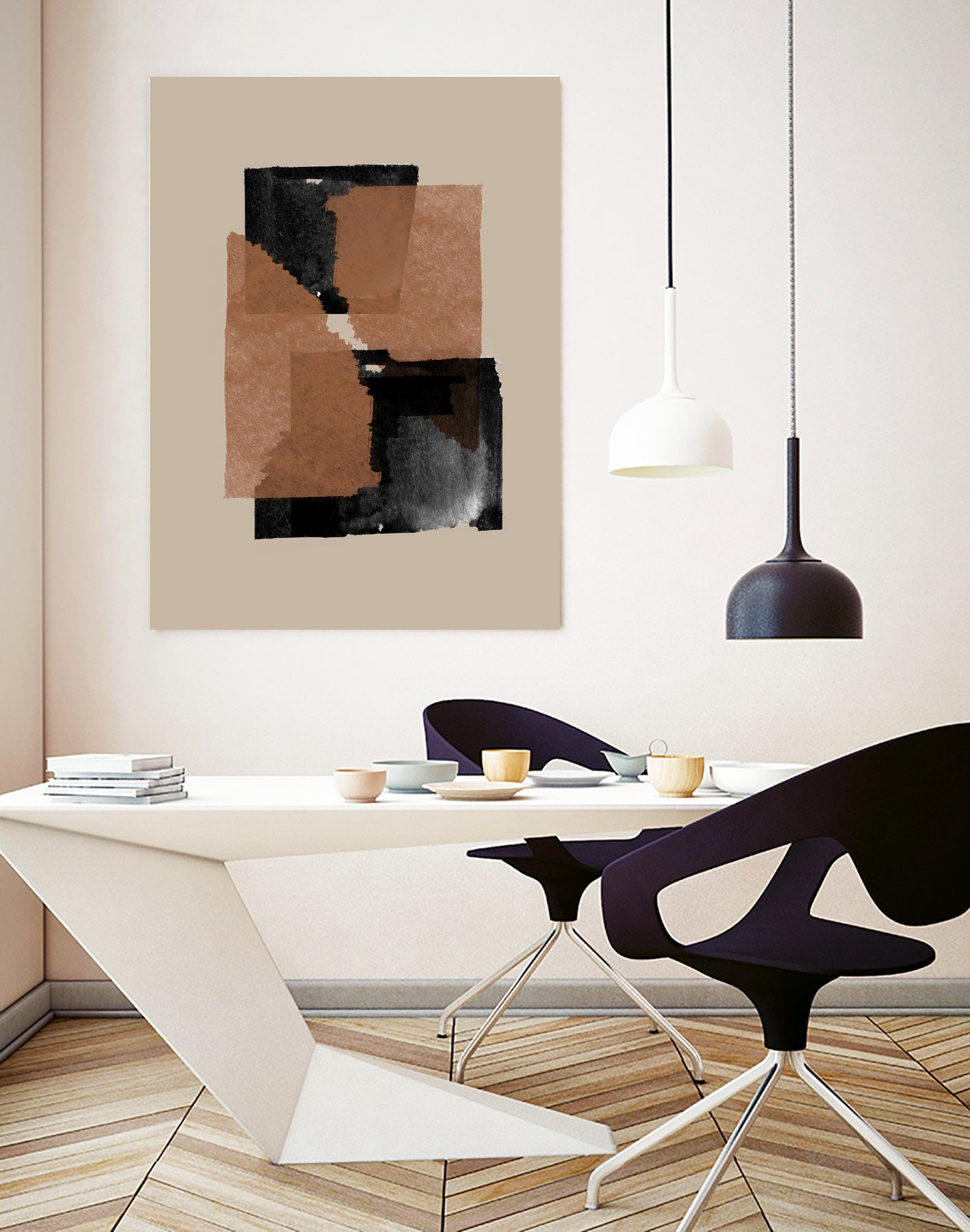 Collage Paper by THE MIUUS STUDIO on GIANT ART - watercolor painting