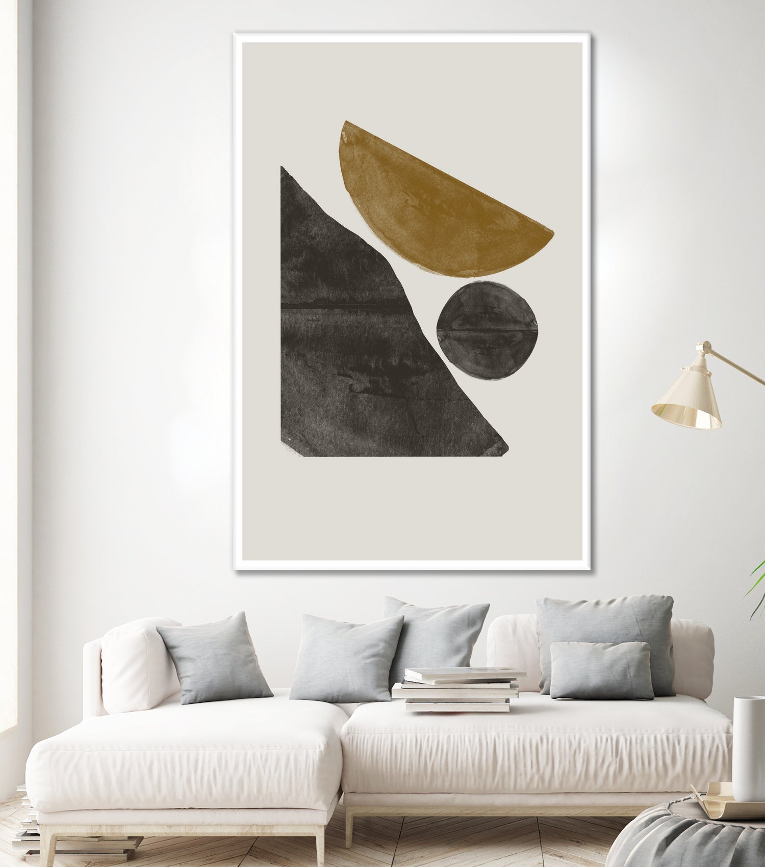 Shapes in Harmony by THE MIUUS STUDIO on GIANT ART - illustration abstract art print