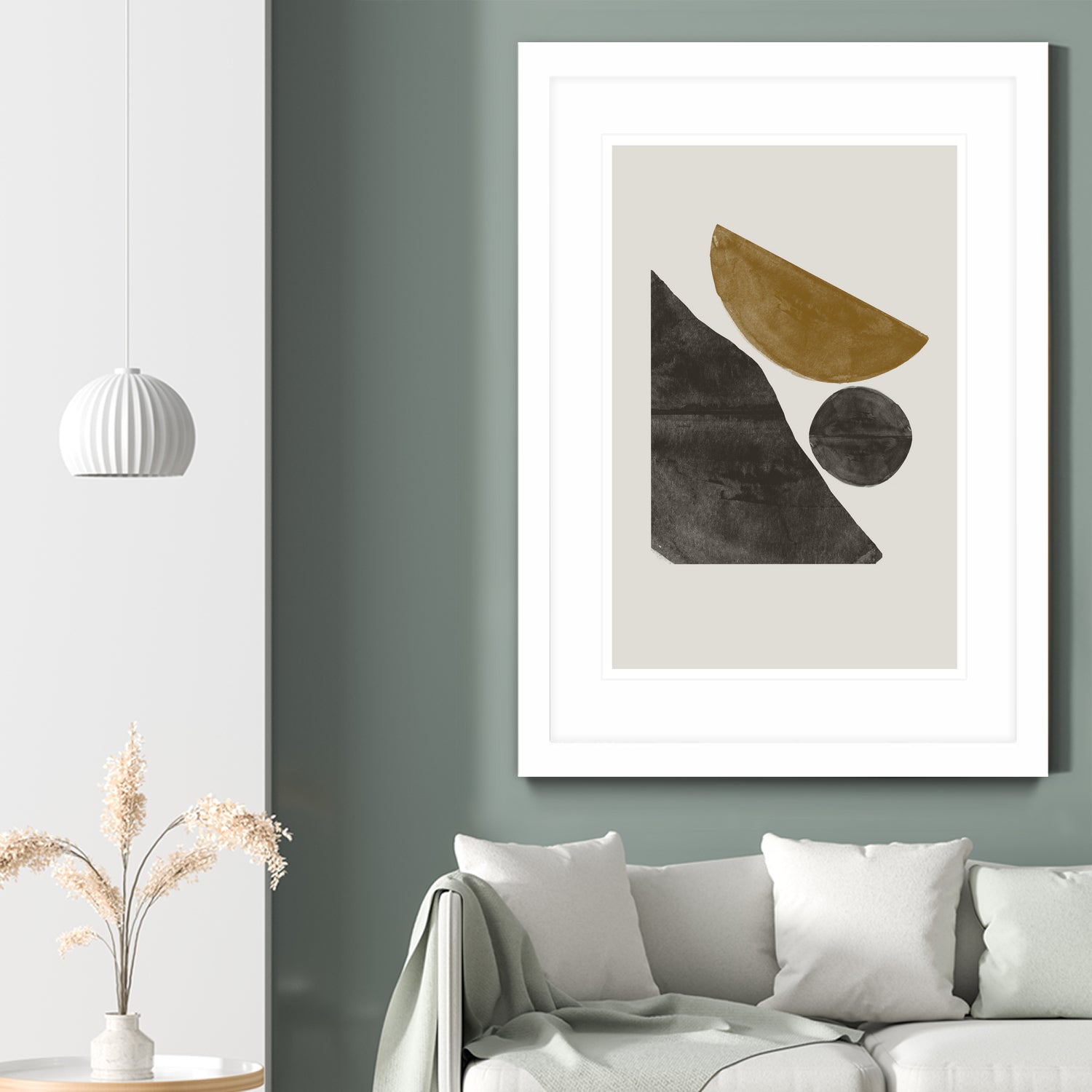 Shapes in Harmony by THE MIUUS STUDIO on GIANT ART - illustration abstract art print