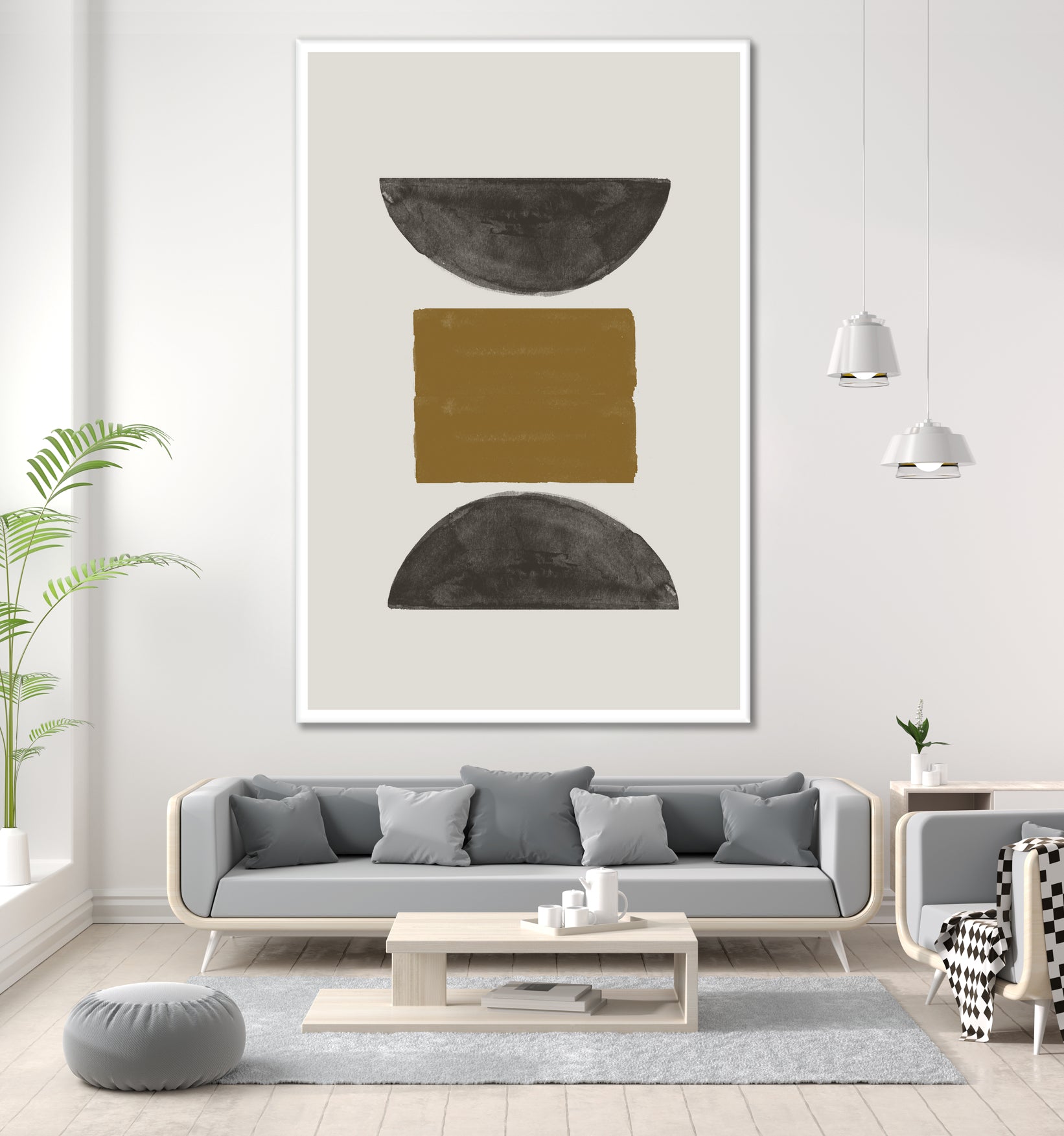 Geometric Harmony by THE MIUUS STUDIO on GIANT ART - illustration abstract art