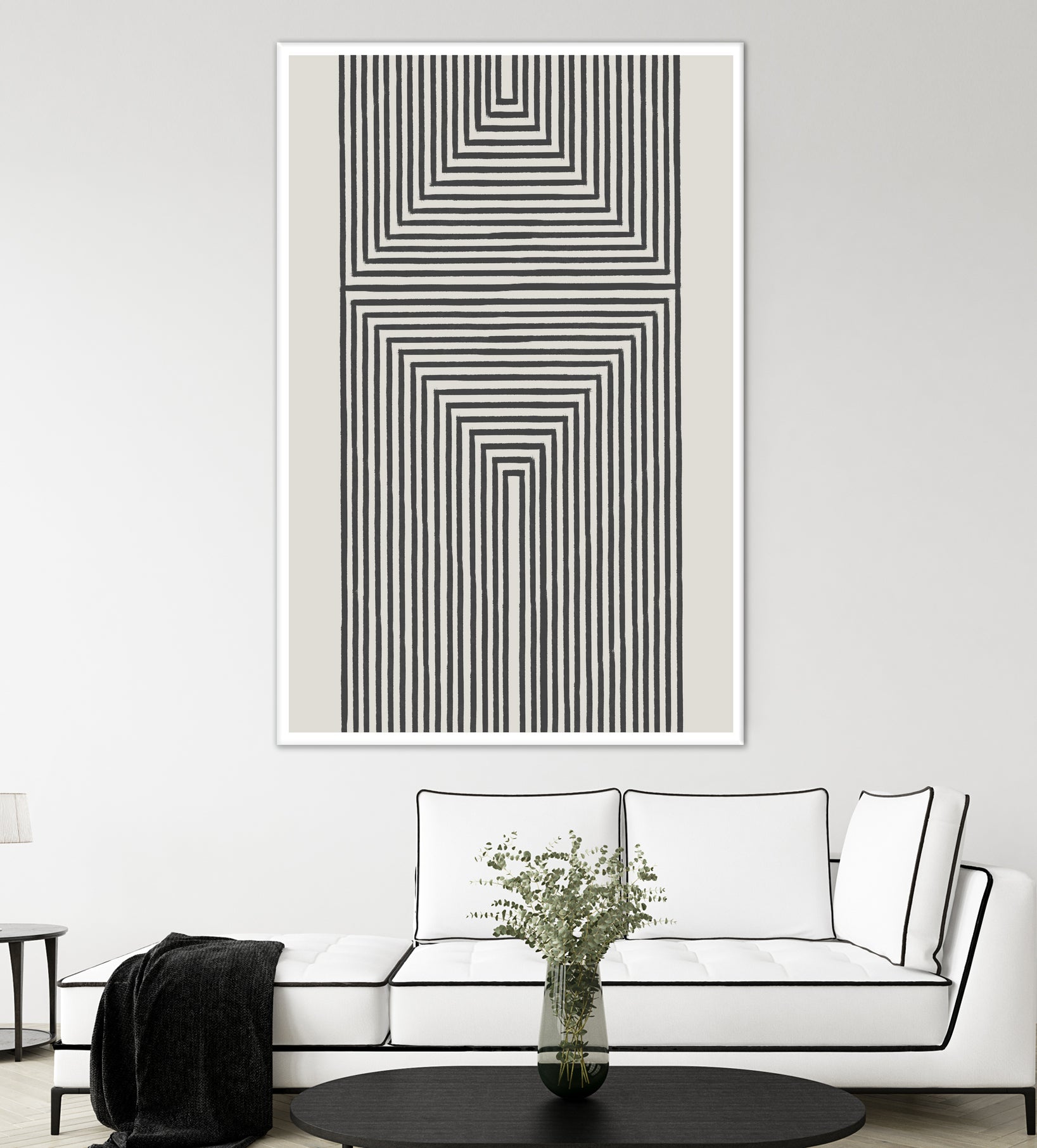 Geometric Echoes by THE MIUUS STUDIO on GIANT ART - 7200 illustration