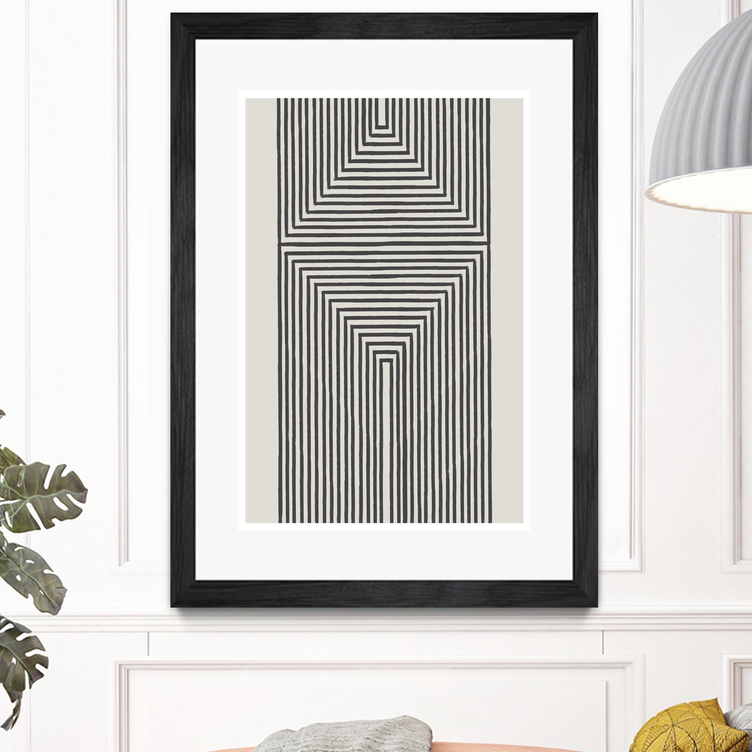 Geometric Echoes by THE MIUUS STUDIO on GIANT ART - 7200 illustration