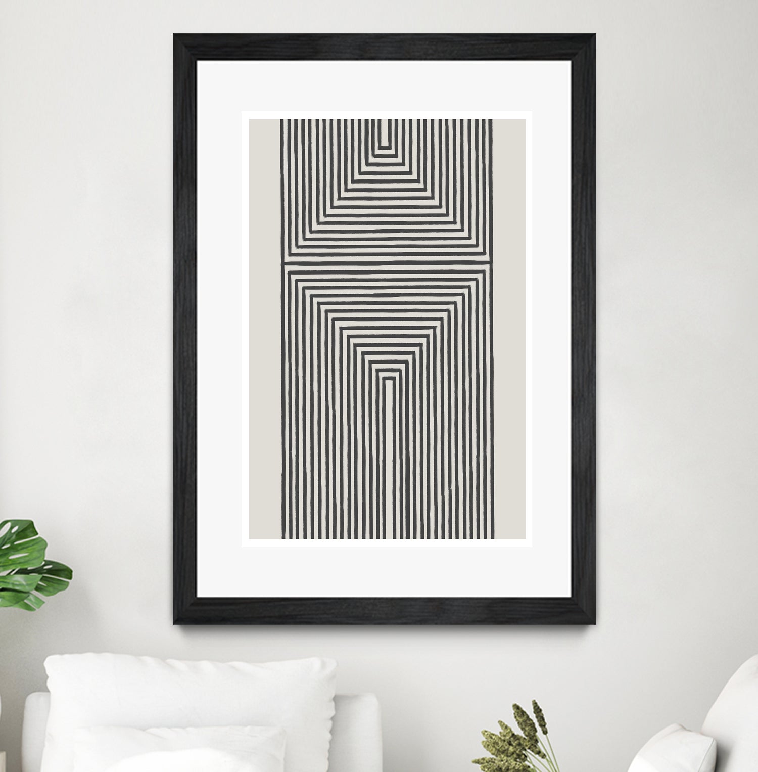 Geometric Echoes by THE MIUUS STUDIO on GIANT ART - 7200 illustration