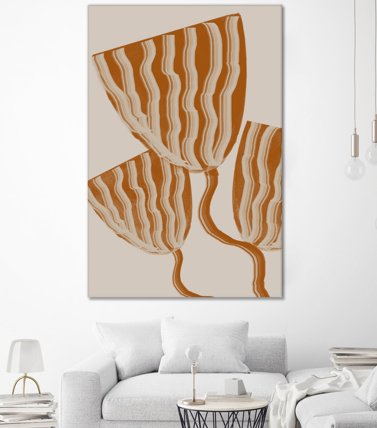 Modern Flowers by THE MIUUS STUDIO on GIANT ART - botanical flower