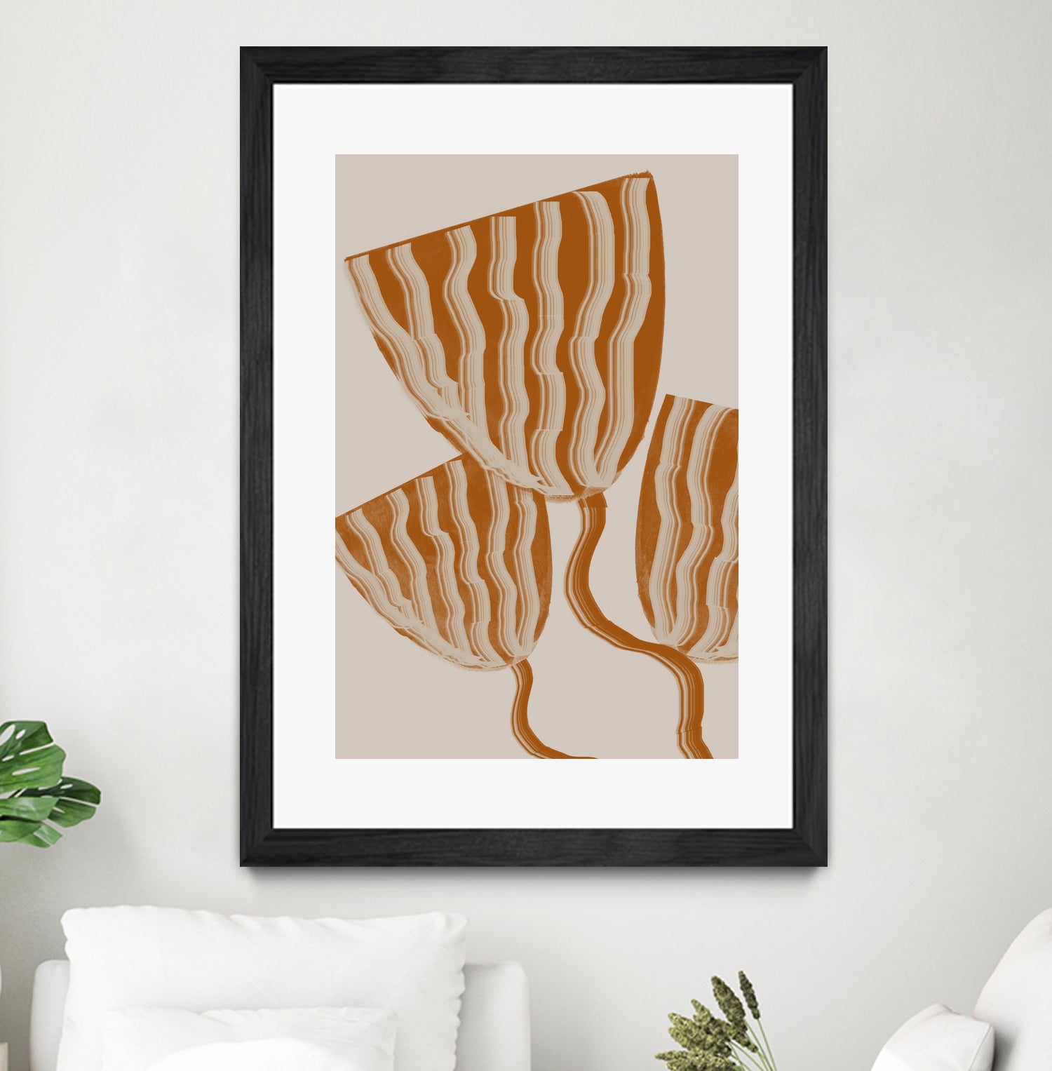 Modern Flowers by THE MIUUS STUDIO on GIANT ART - botanical flower