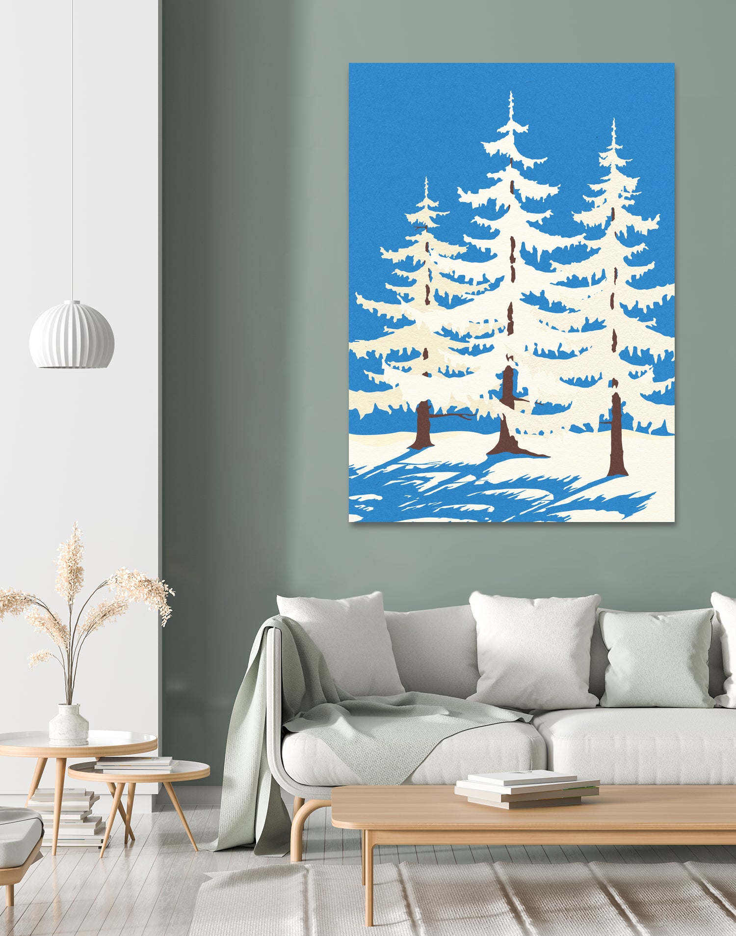 Harz Winter Trees by Rosi Feist on GIANT ART - nature and landscapes christmas tree