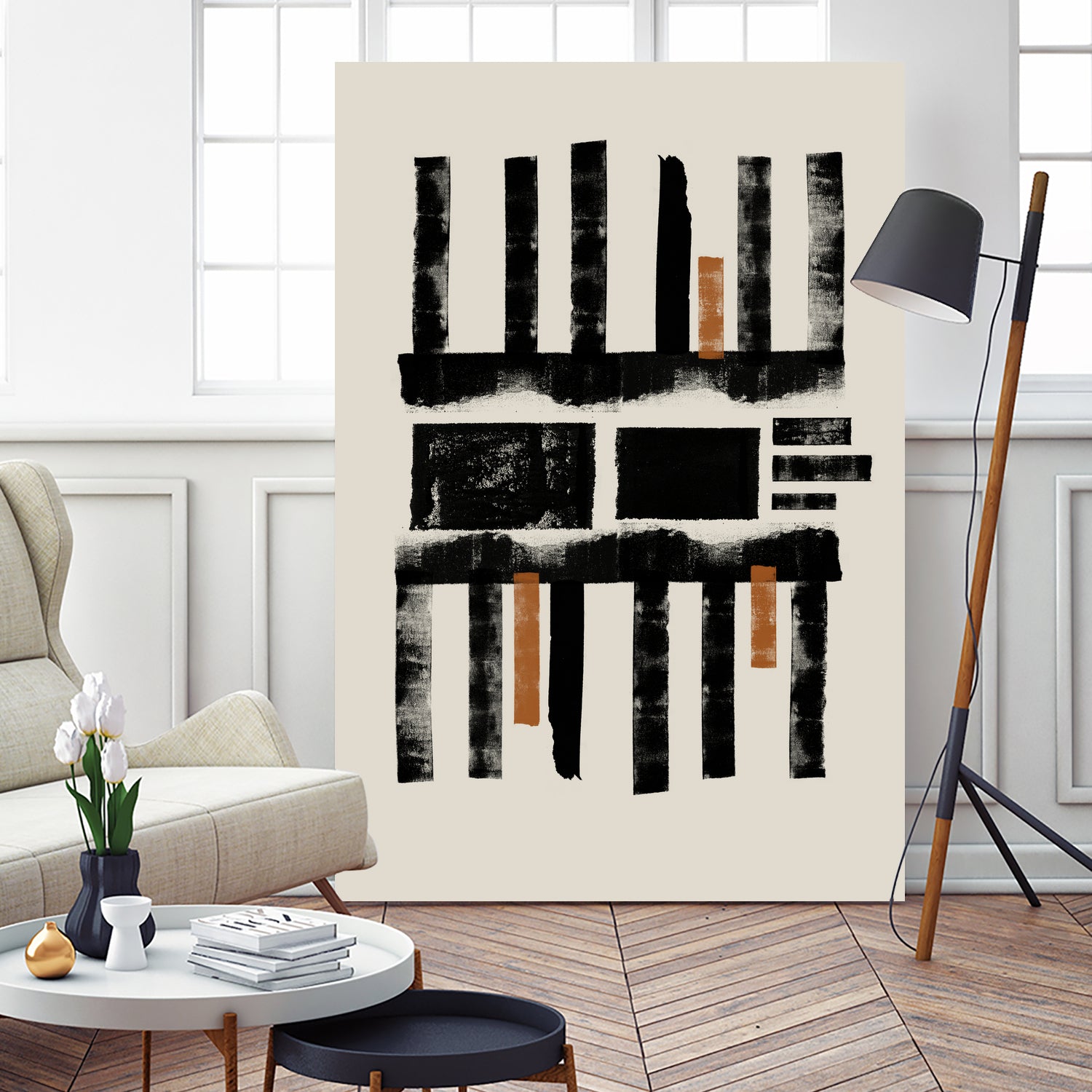 Geometric Rhythm by THE MIUUS STUDIO on GIANT ART - abstract modern