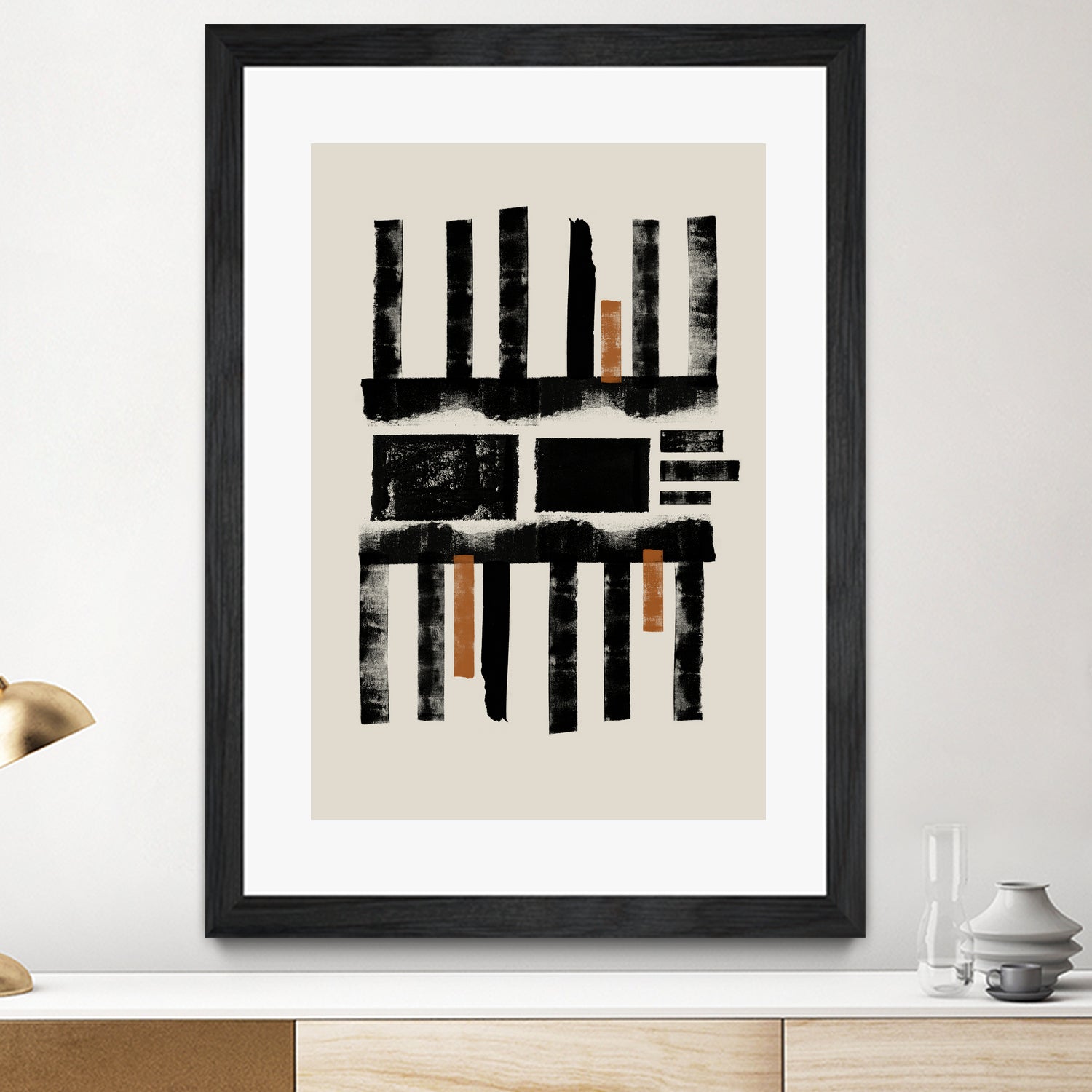 Geometric Rhythm by THE MIUUS STUDIO on GIANT ART - abstract modern