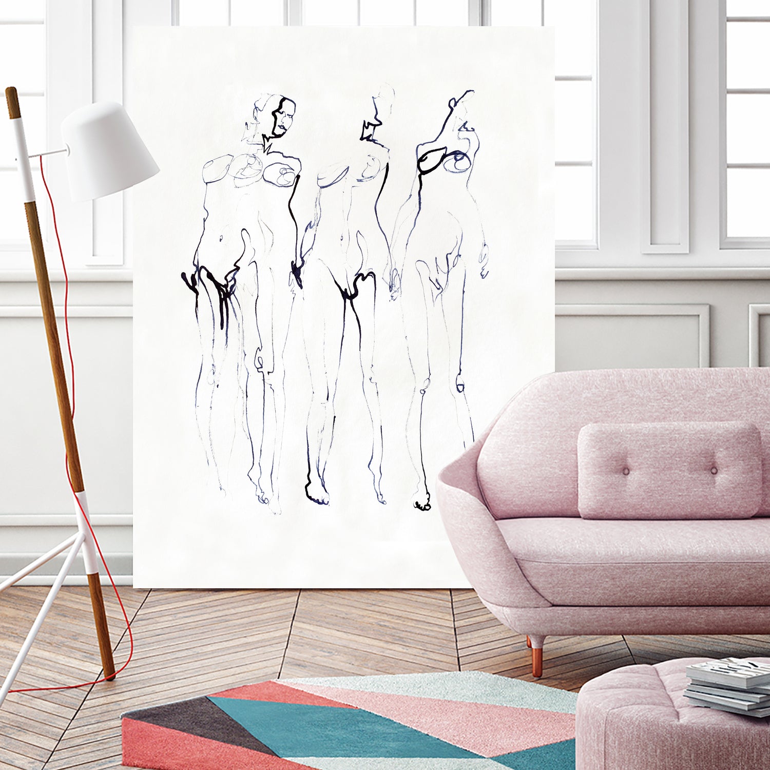 Figure Study 00 by Joshua Hoskins on GIANT ART - line art line art