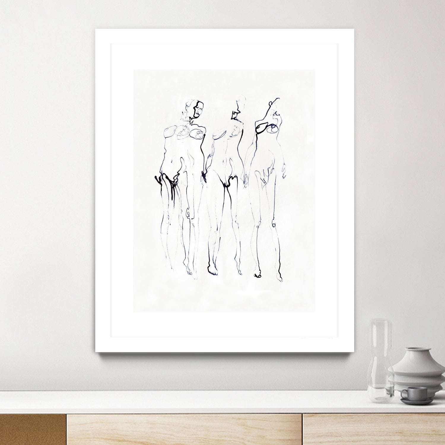 Figure Study 00 by Joshua Hoskins on GIANT ART - line art line art