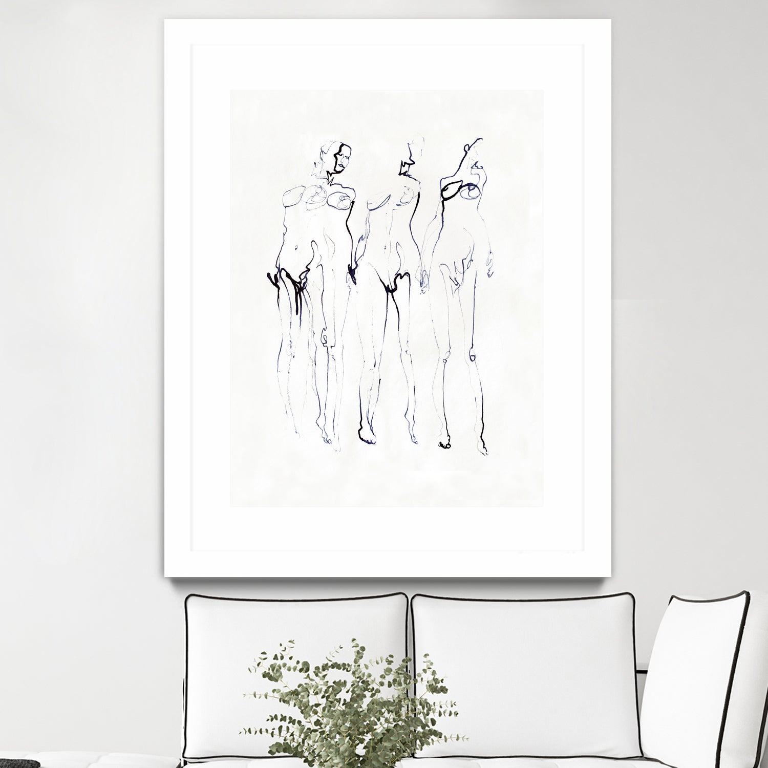 Figure Study 00 by Joshua Hoskins on GIANT ART - line art line art