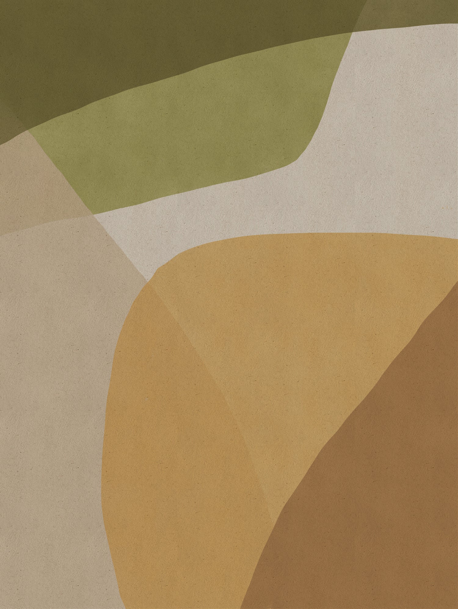 Echoe by Dan Hobday on GIANT ART - abstract beige