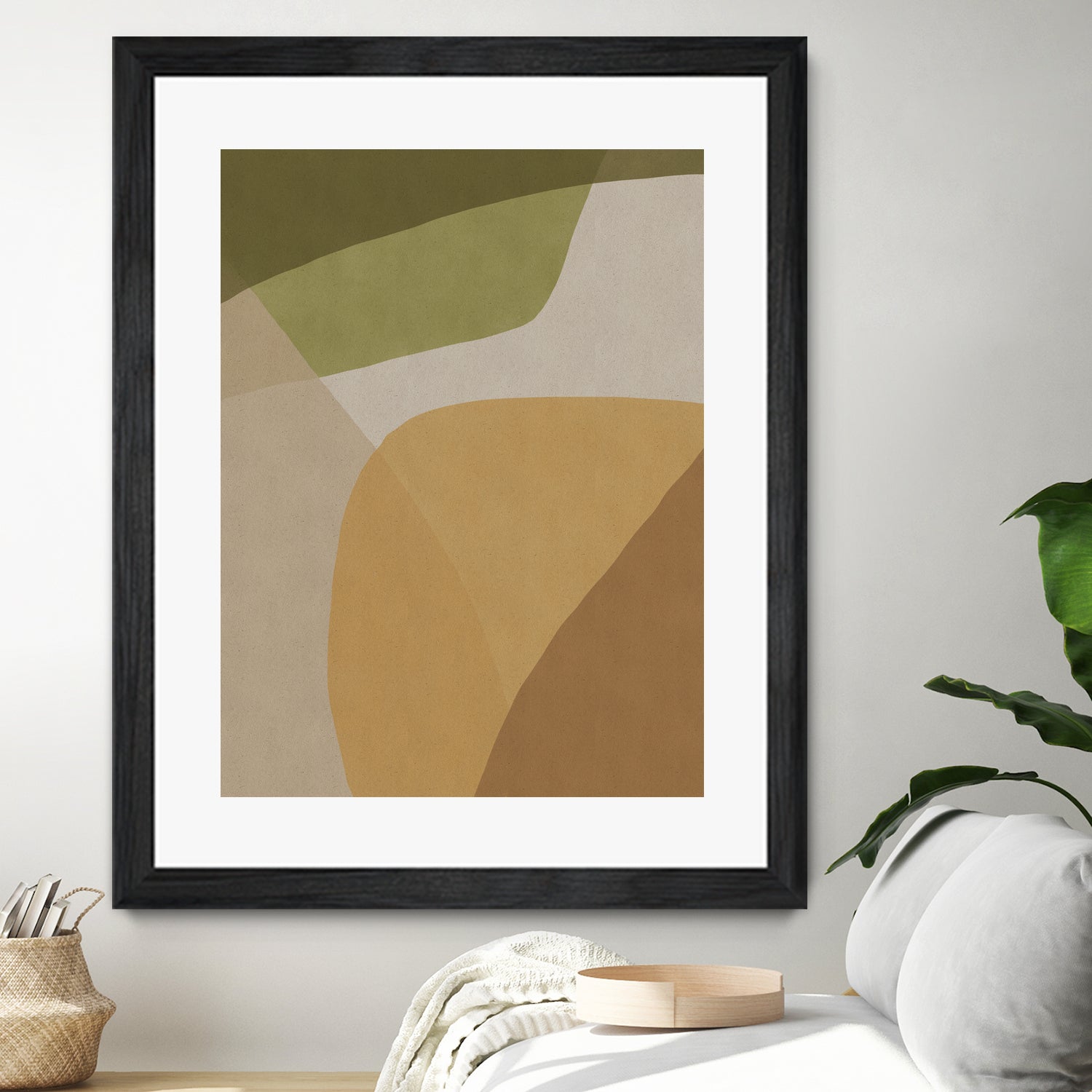 Echoe by Dan Hobday on GIANT ART - abstract beige