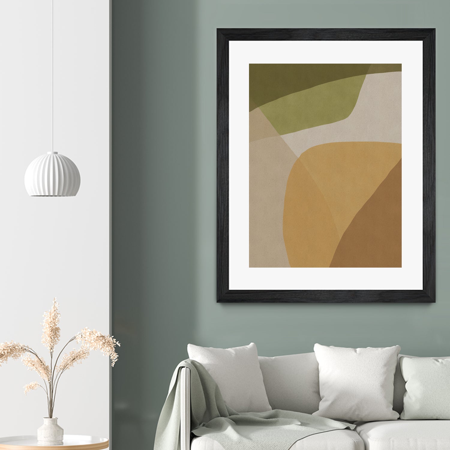 Echoe by Dan Hobday on GIANT ART - abstract beige