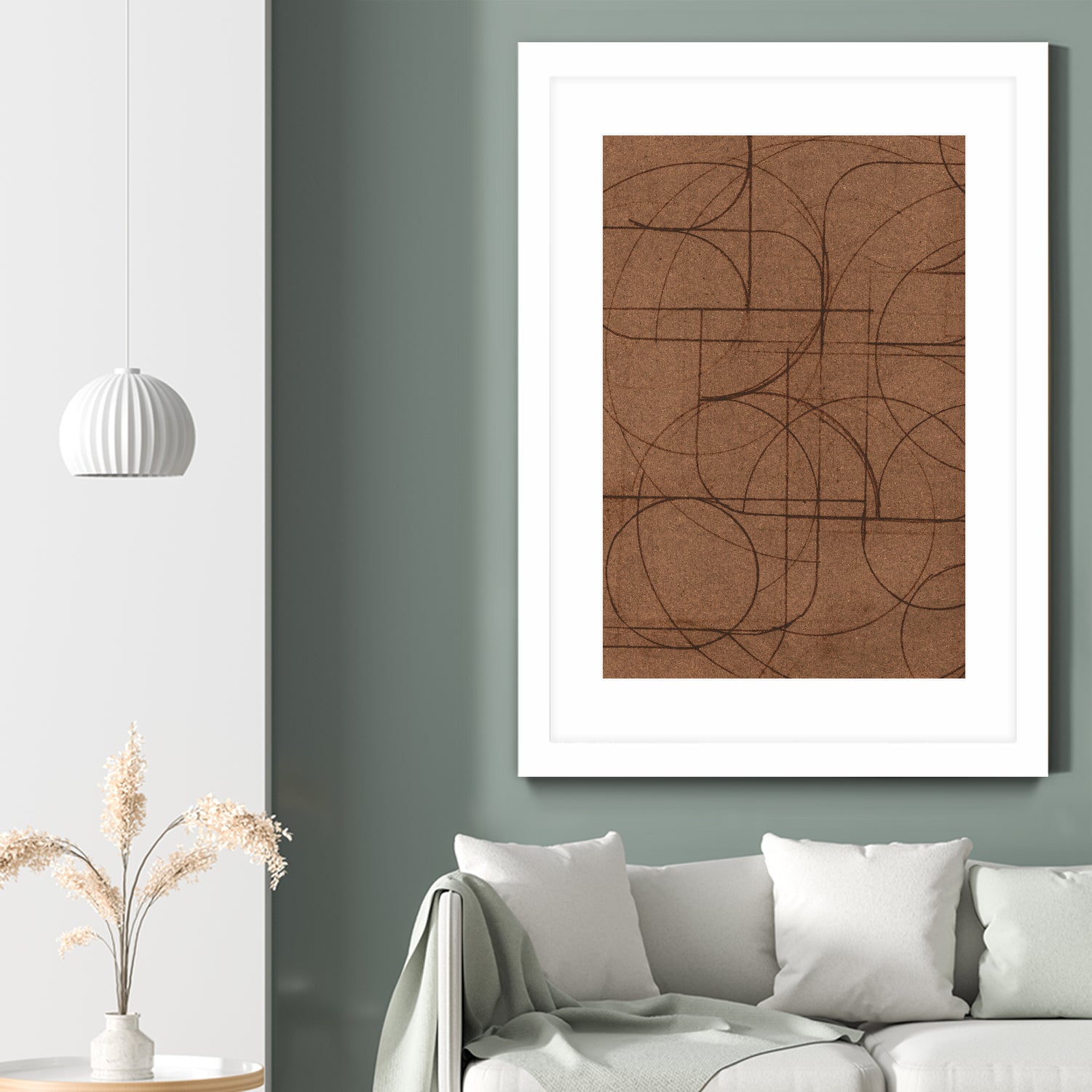 Curved 1 by Dan Hobday on GIANT ART - abstract pattern