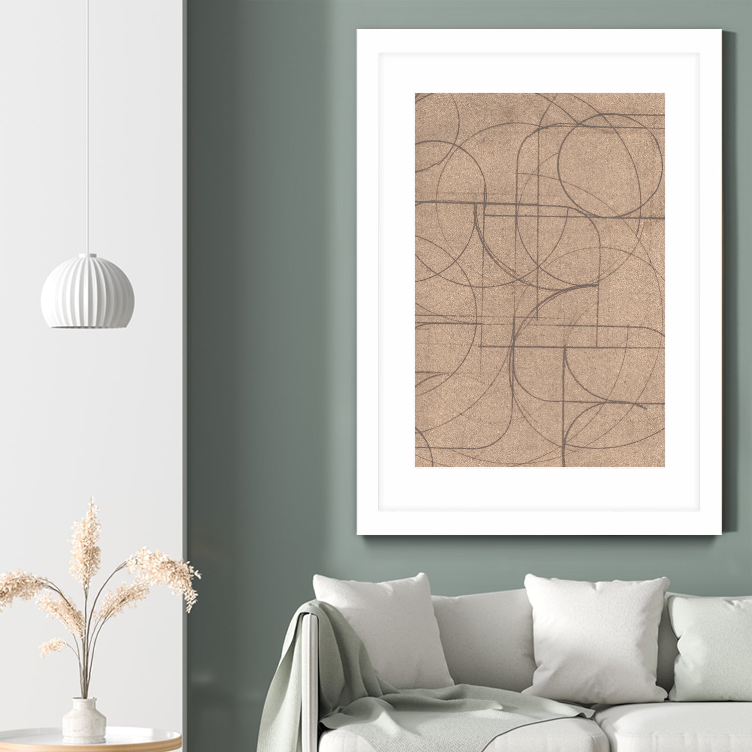 Curved 2 by Dan Hobday on GIANT ART - abstract pattern