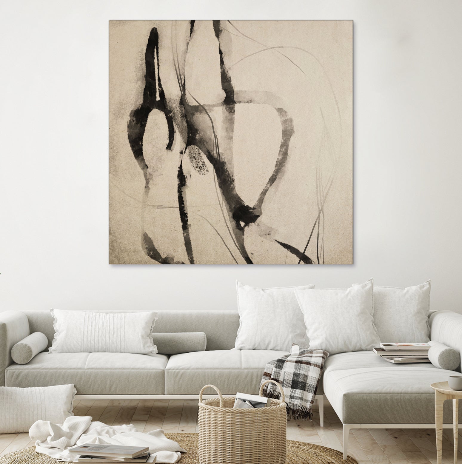 Styled by Dan Hobday on GIANT ART - abstract sketch
