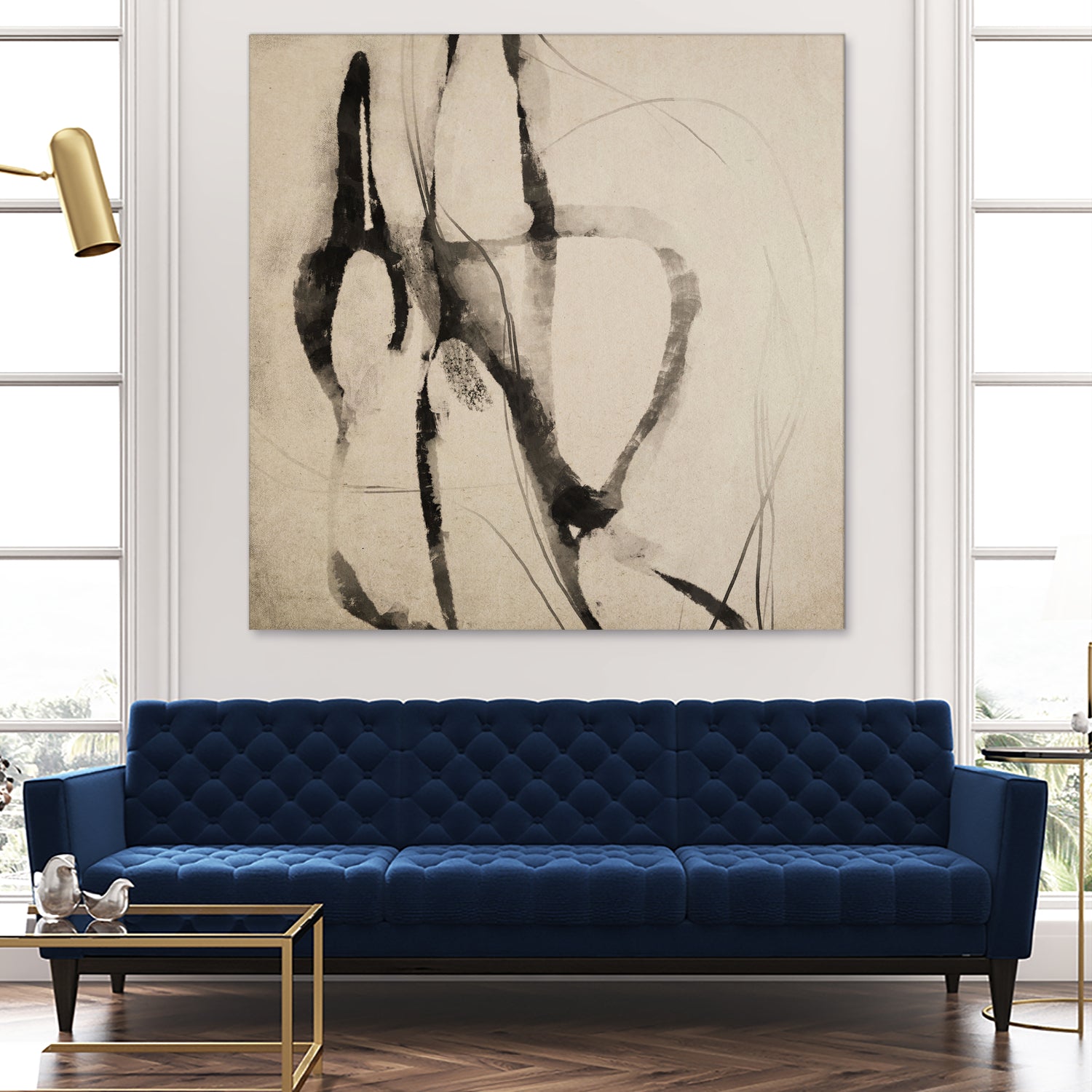 Styled by Dan Hobday on GIANT ART - abstract sketch