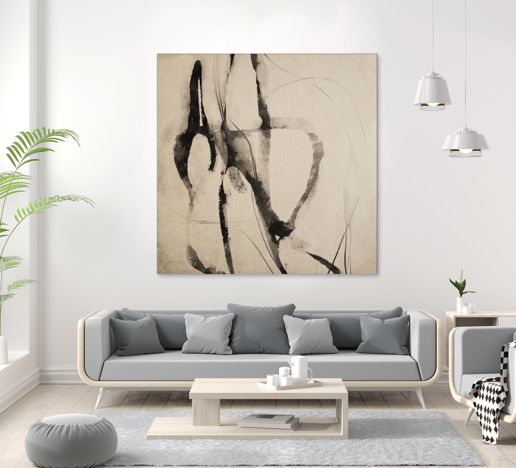 Styled by Dan Hobday on GIANT ART - abstract sketch