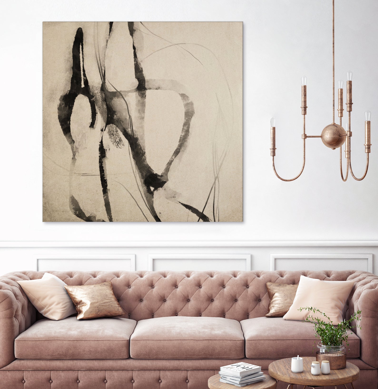 Styled by Dan Hobday on GIANT ART - abstract sketch