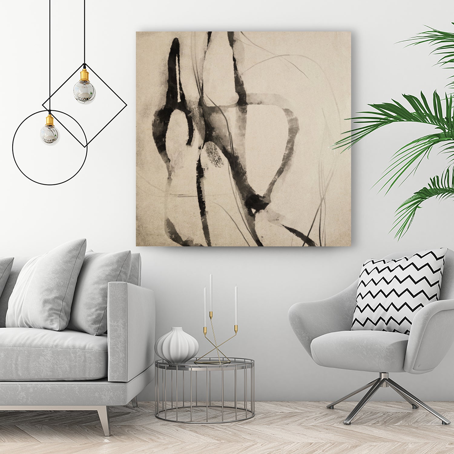 Styled by Dan Hobday on GIANT ART - abstract sketch