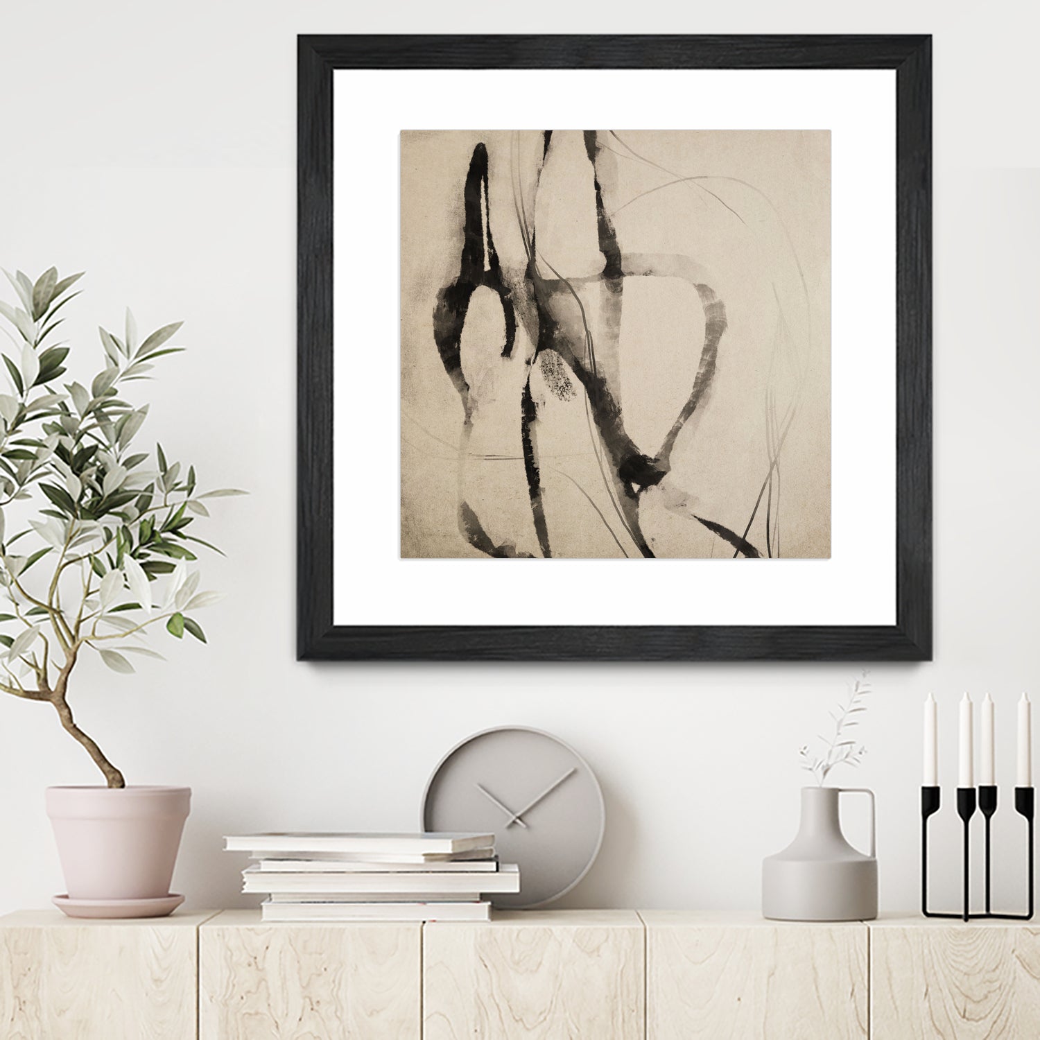 Styled by Dan Hobday on GIANT ART - abstract sketch