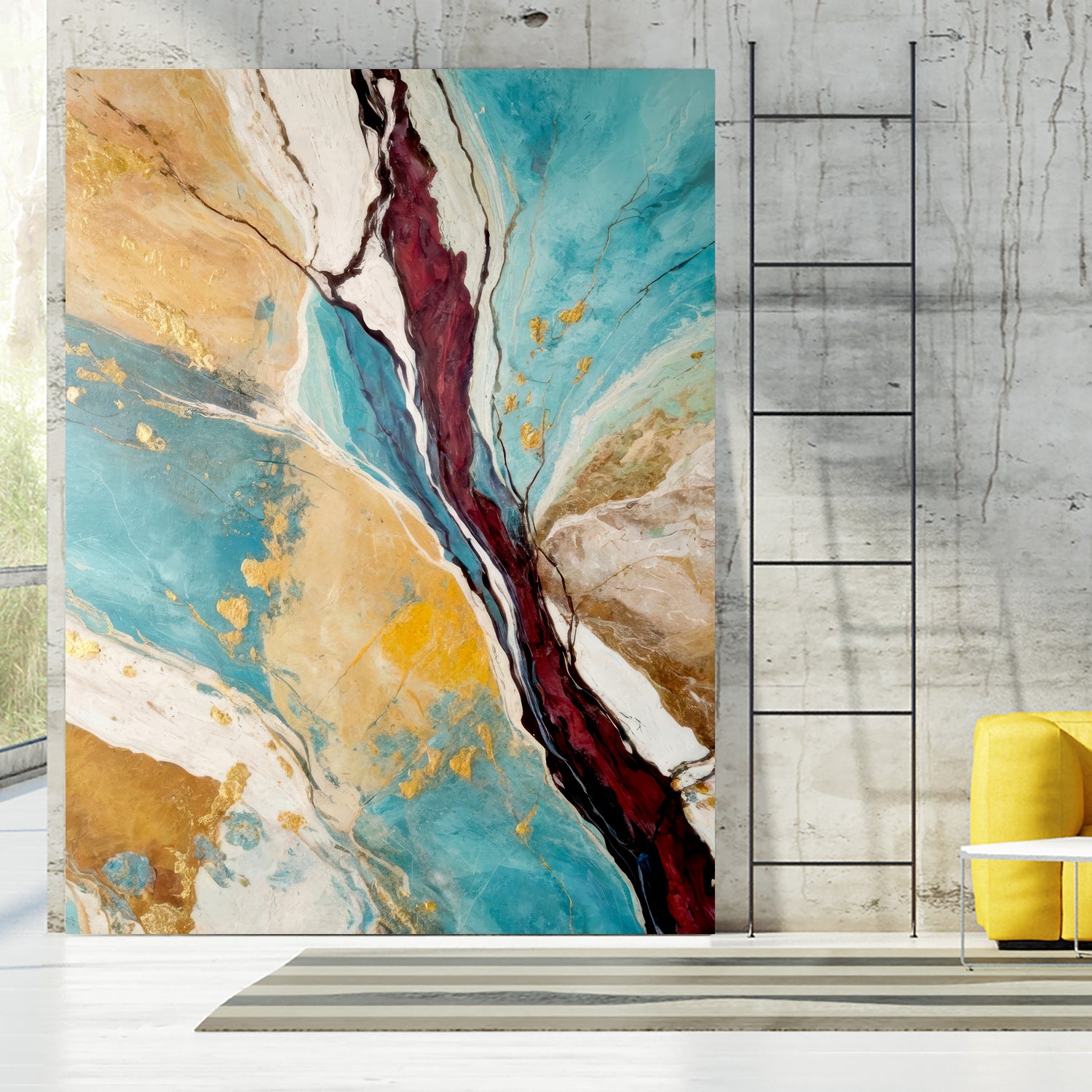 Heartbeats of the Earth by Alpenglow Workshop on GIANT ART - abstract abstract art