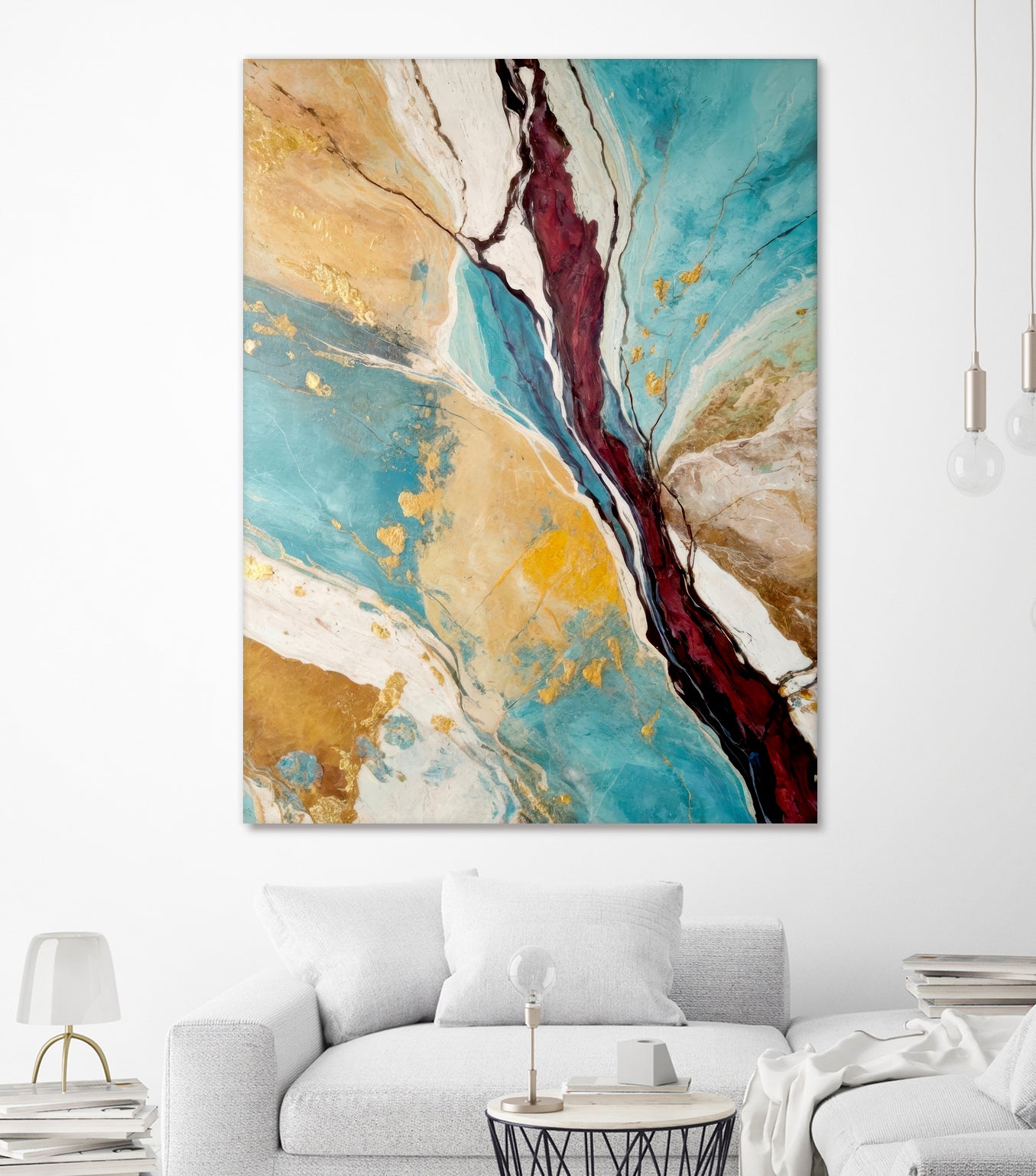 Heartbeats of the Earth by Alpenglow Workshop on GIANT ART - abstract abstract art