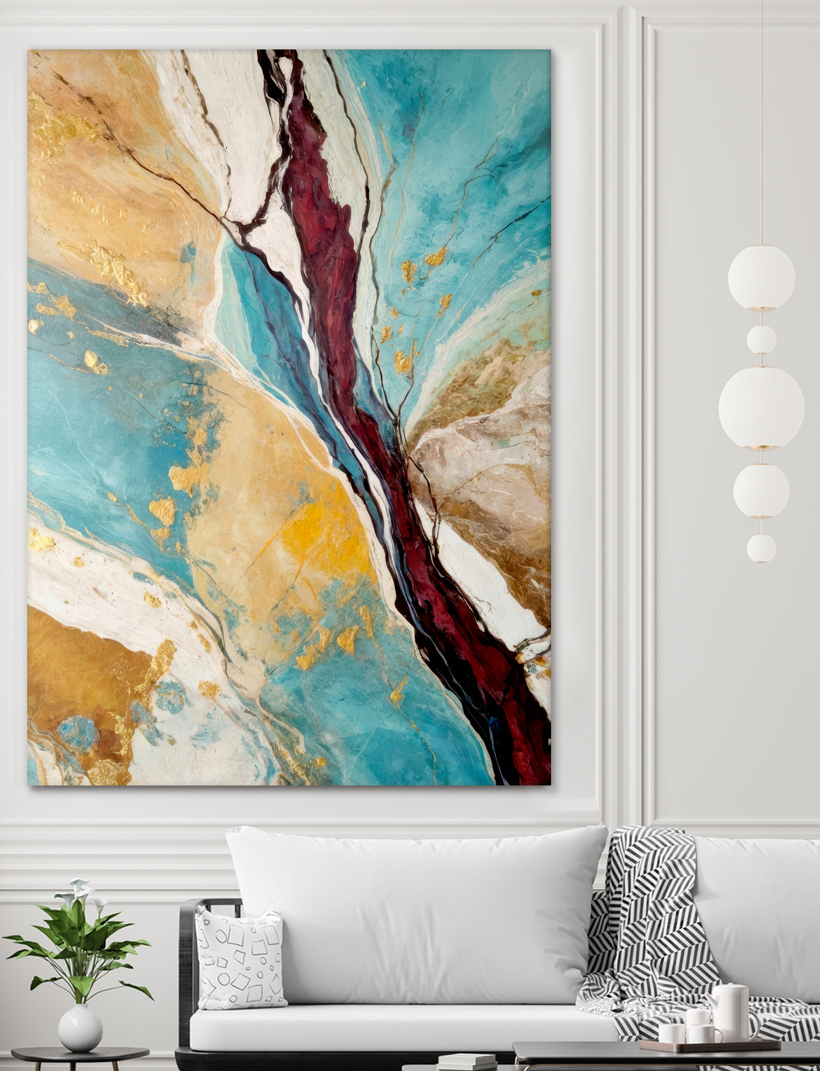 Heartbeats of the Earth by Alpenglow Workshop on GIANT ART - abstract abstract art