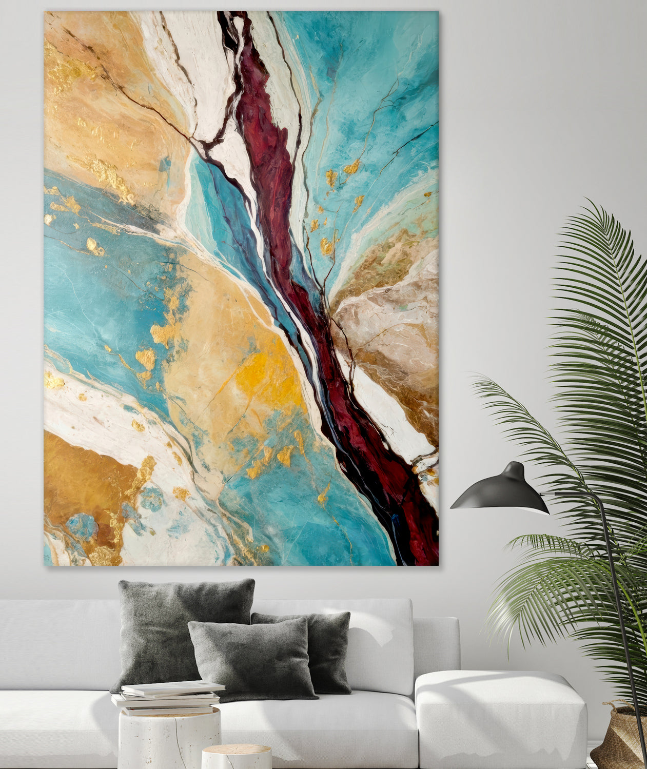 Heartbeats of the Earth by Alpenglow Workshop on GIANT ART - abstract abstract art