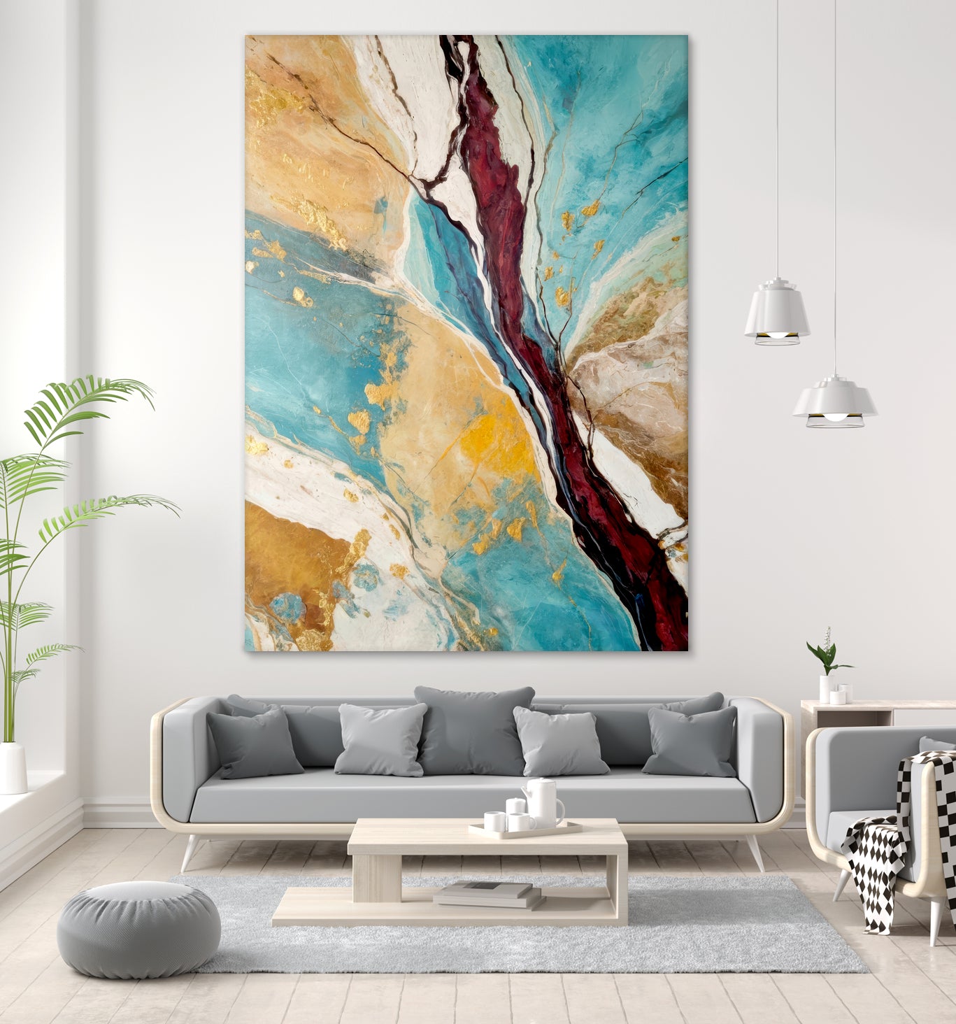 Heartbeats of the Earth by Alpenglow Workshop on GIANT ART - abstract abstract art