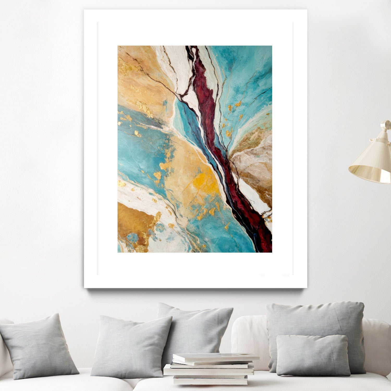 Heartbeats of the Earth by Alpenglow Workshop on GIANT ART - abstract abstract art