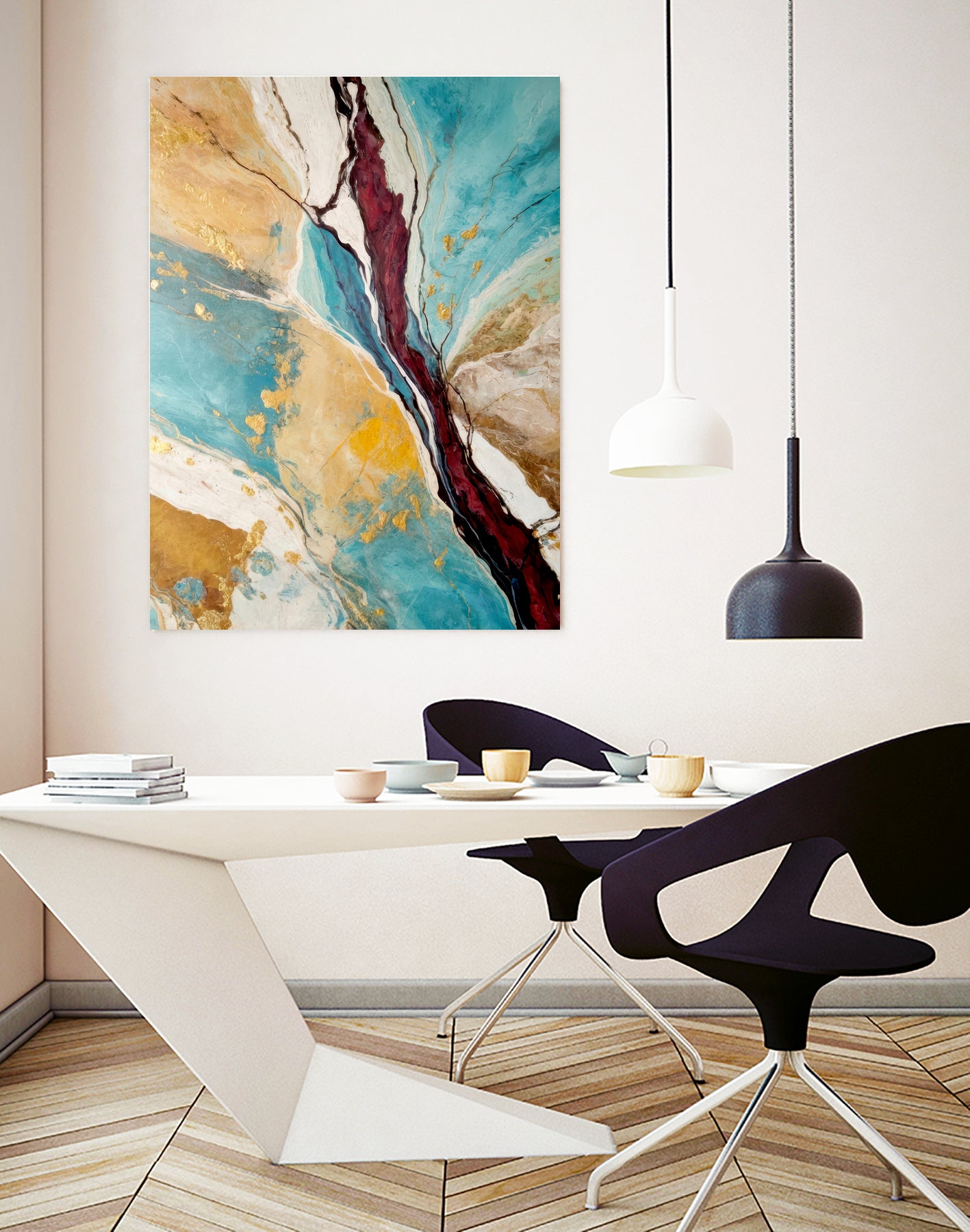 Heartbeats of the Earth by Alpenglow Workshop on GIANT ART - abstract abstract art