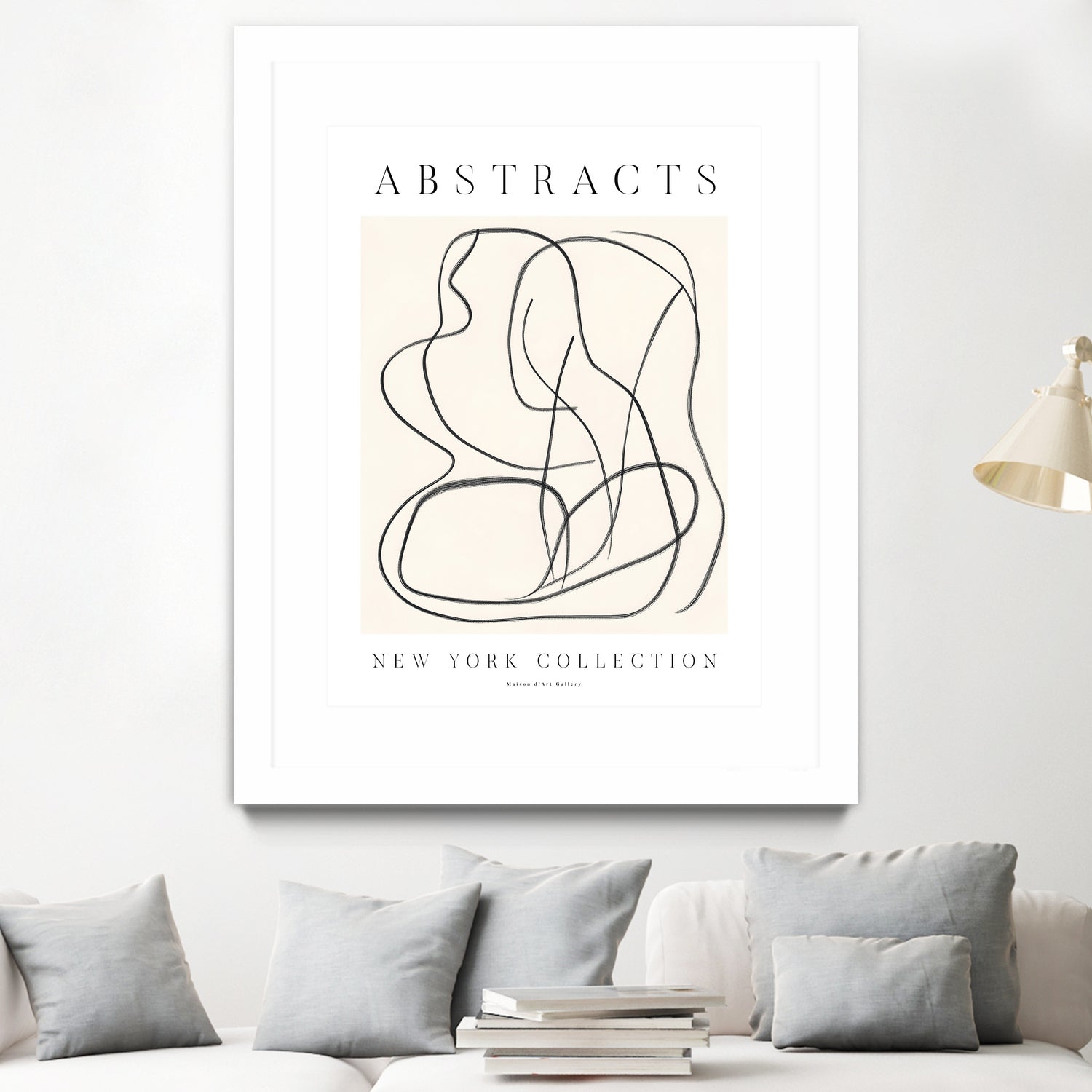 Poster New York Collection 3d by The Printable Studio on GIANT ART - line art sketch