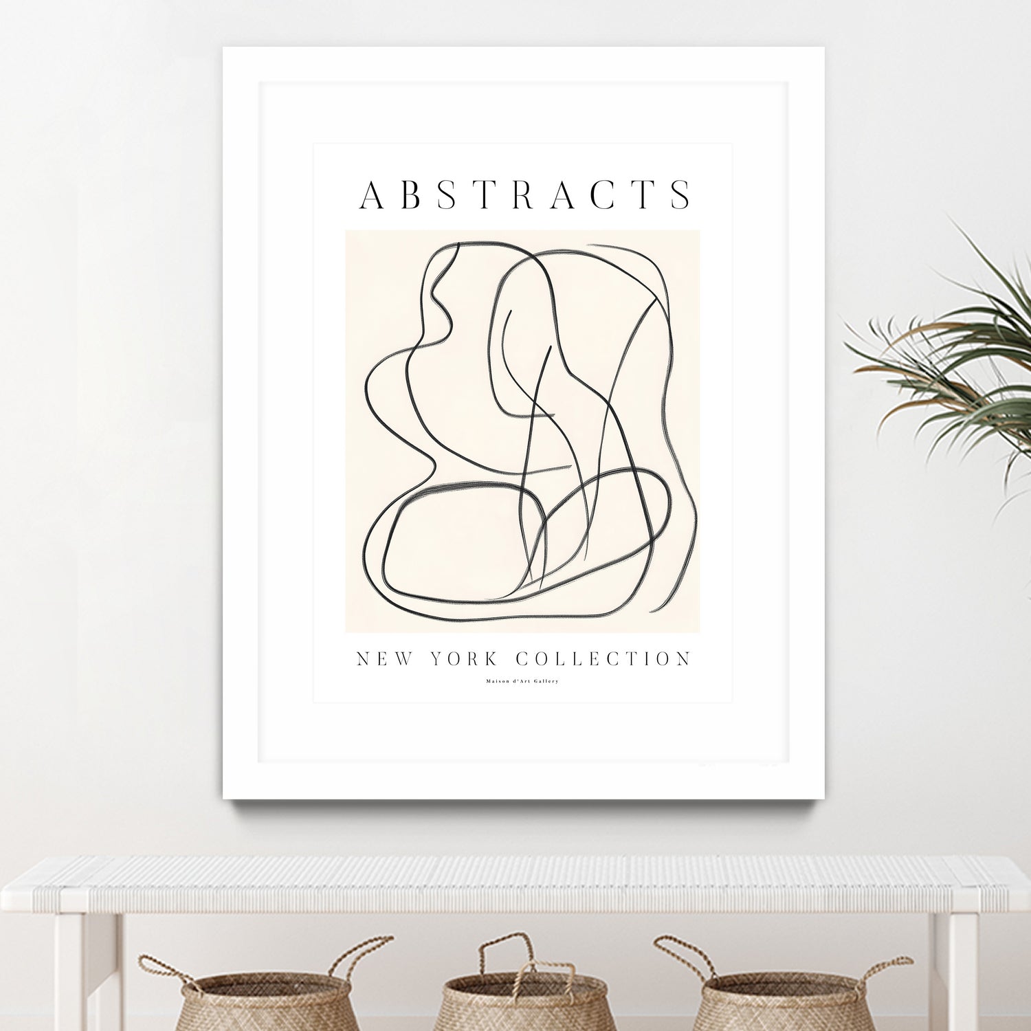 Poster New York Collection 3d by The Printable Studio on GIANT ART - line art sketch