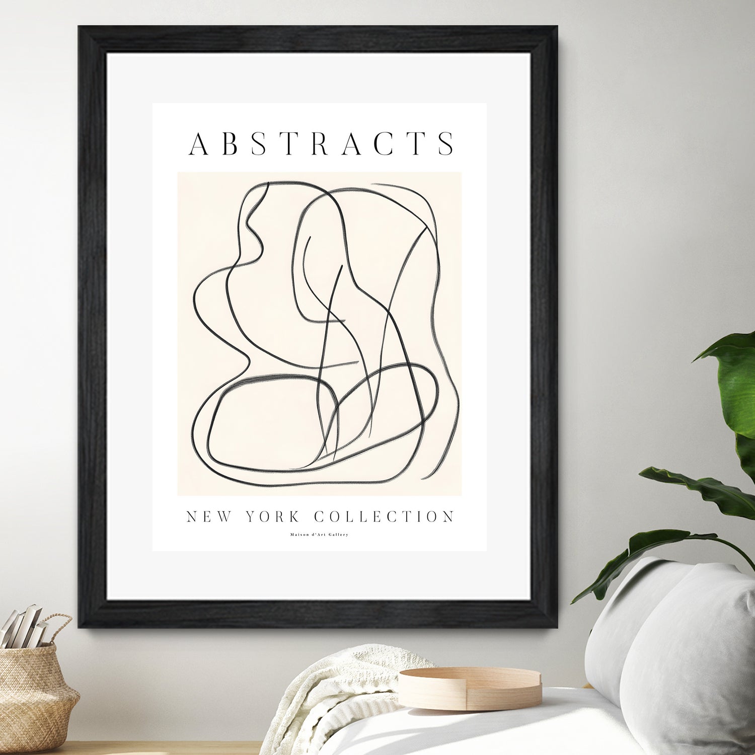 Poster New York Collection 3d by The Printable Studio on GIANT ART - line art sketch