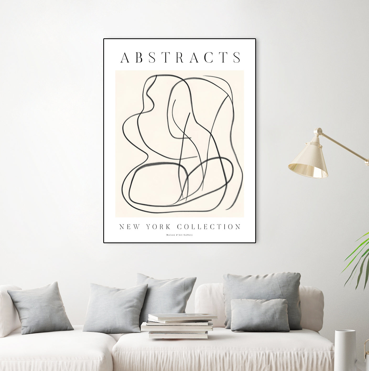 Poster New York Collection 3d by The Printable Studio on GIANT ART - line art sketch