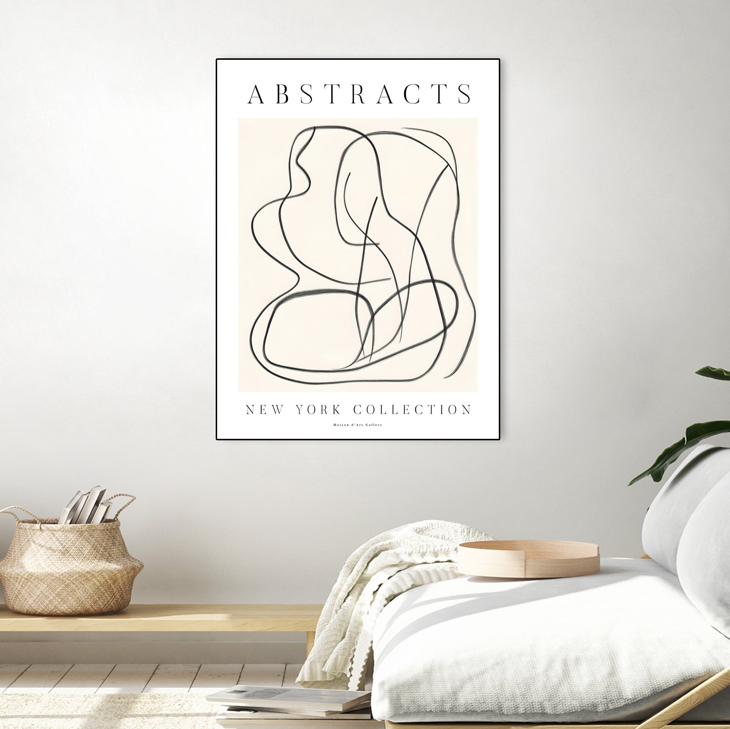 Poster New York Collection 3d by The Printable Studio on GIANT ART - line art sketch