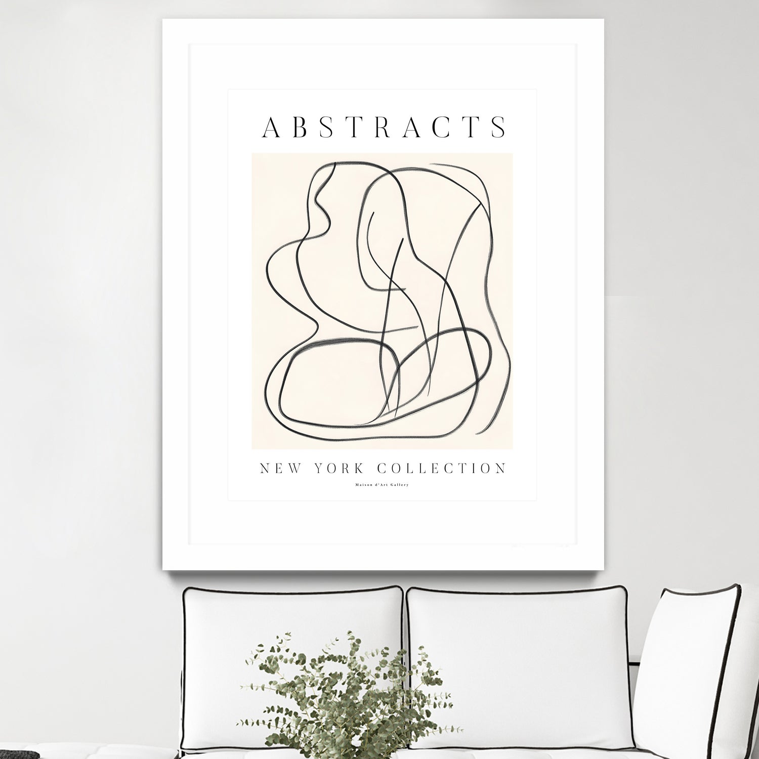 Poster New York Collection 3d by The Printable Studio on GIANT ART - line art sketch