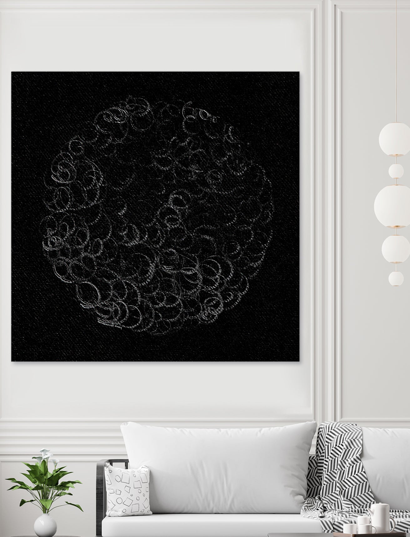 Round Shape 35 by Santhosh ch on GIANT ART - line art drawing